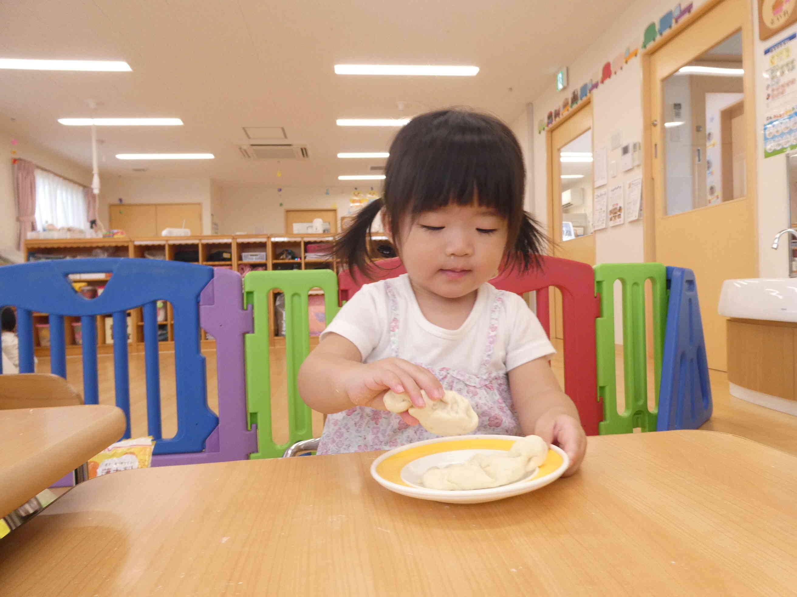 小麦粉粘土で遊ぼう♡
