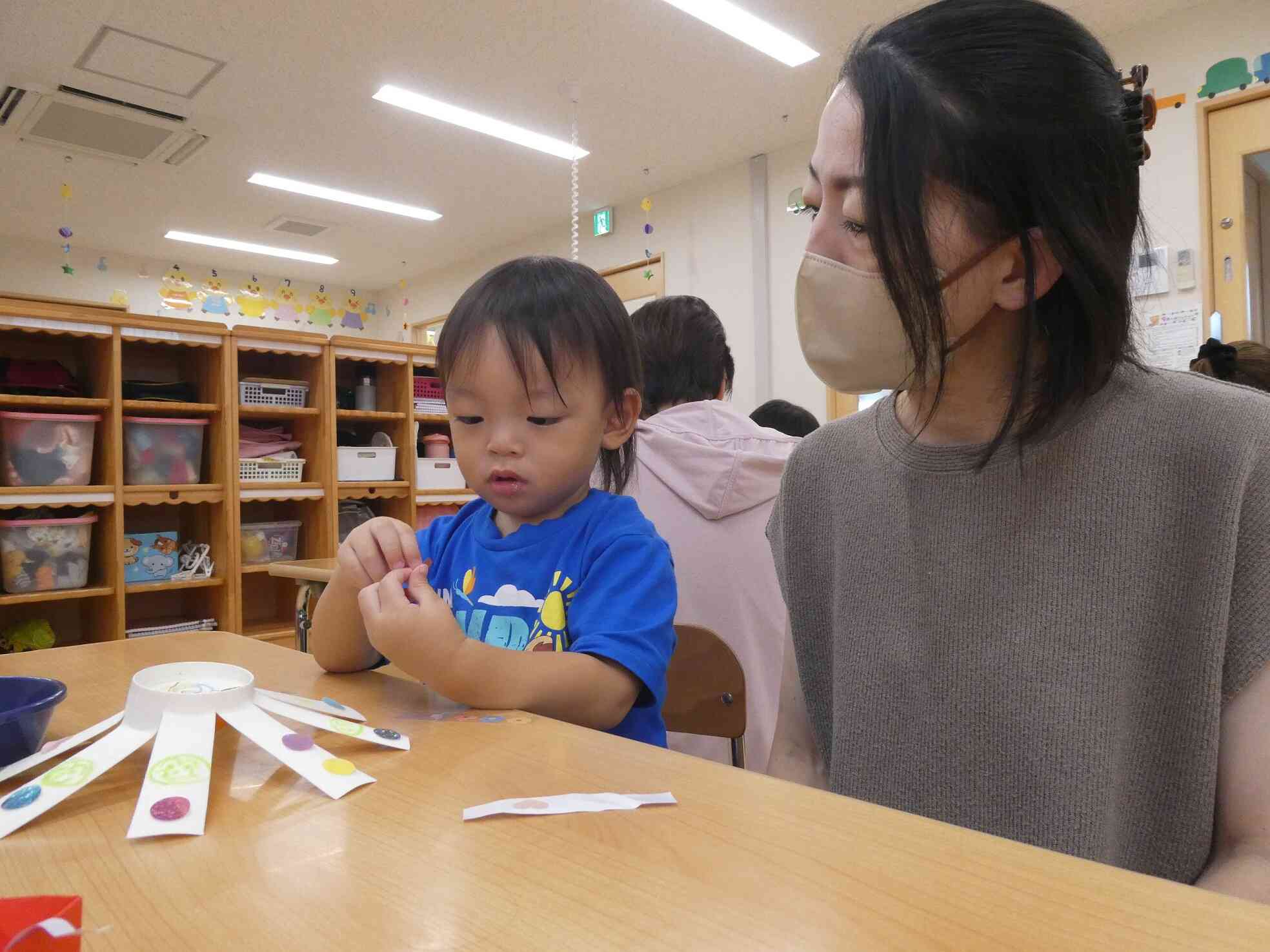 どのシールにしようかな？