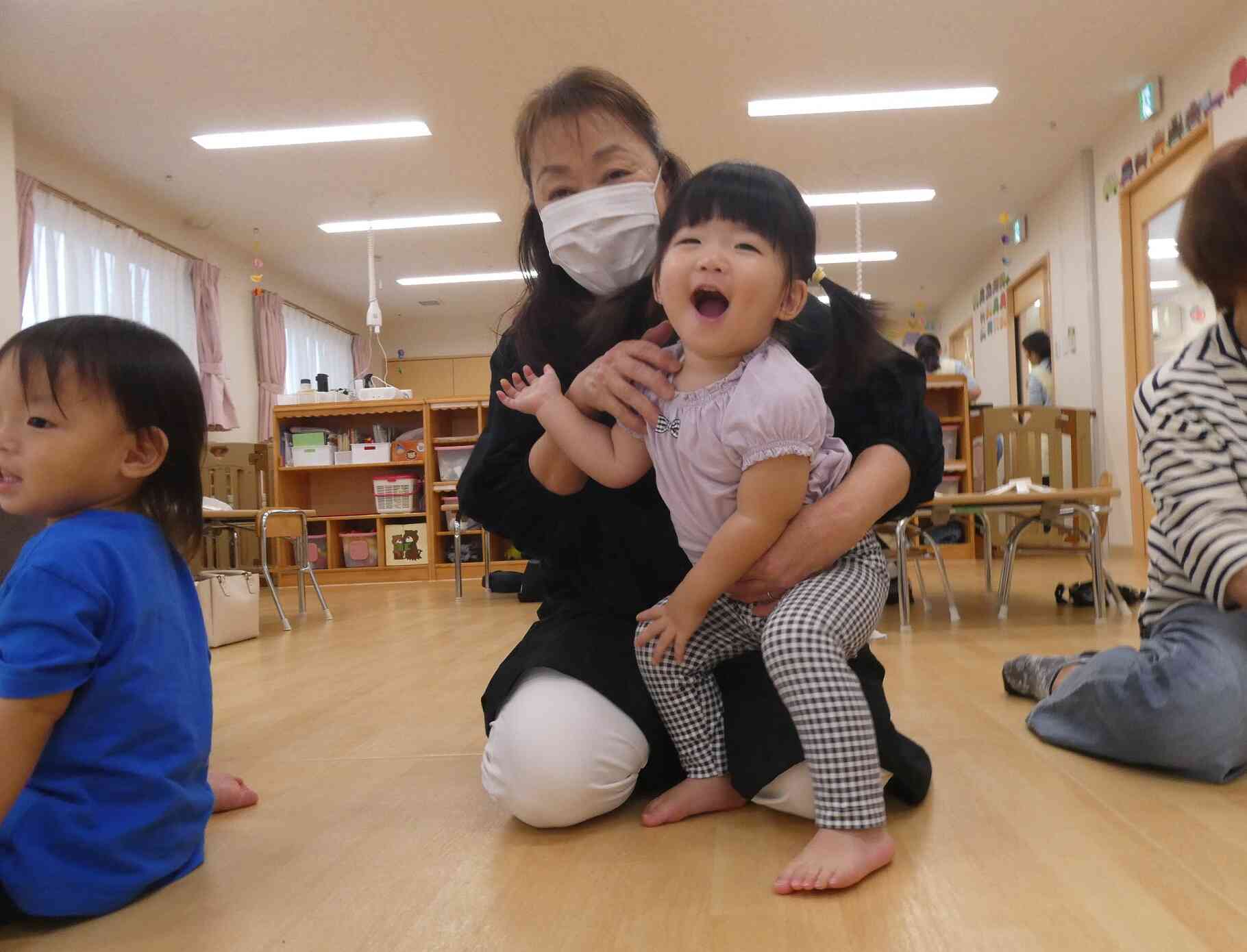 くすぐったいよ〜