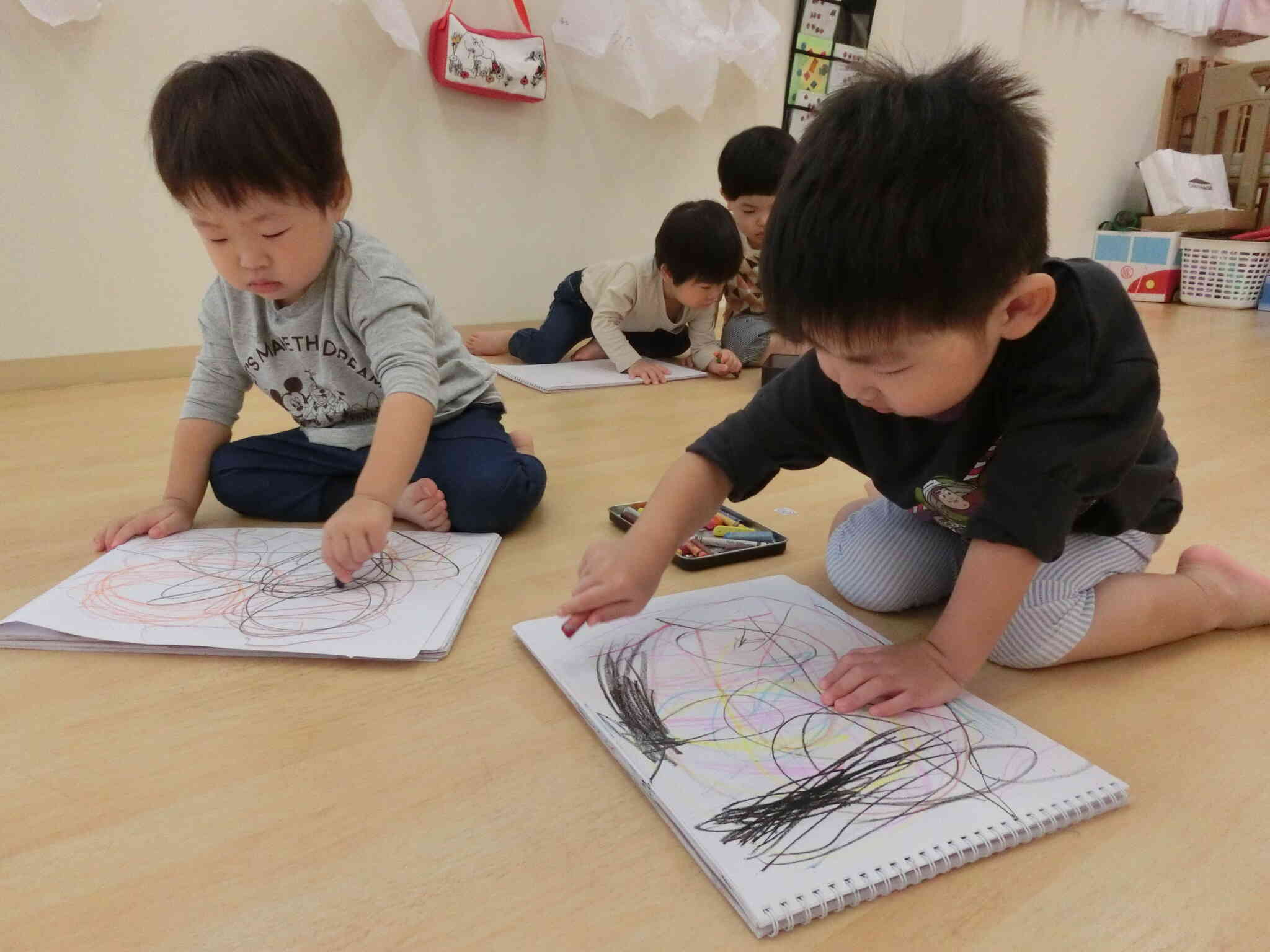 相談しながら！！