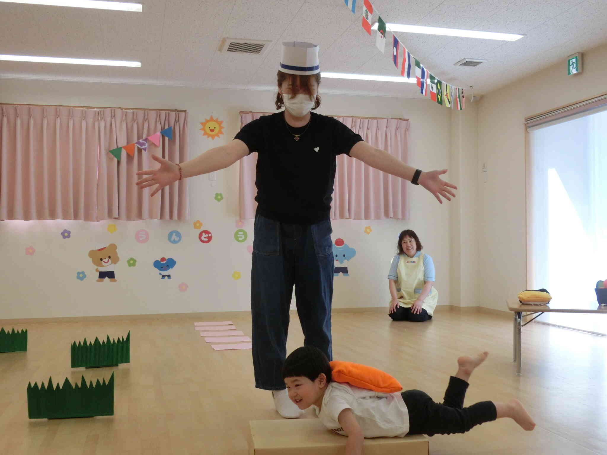 完成～
