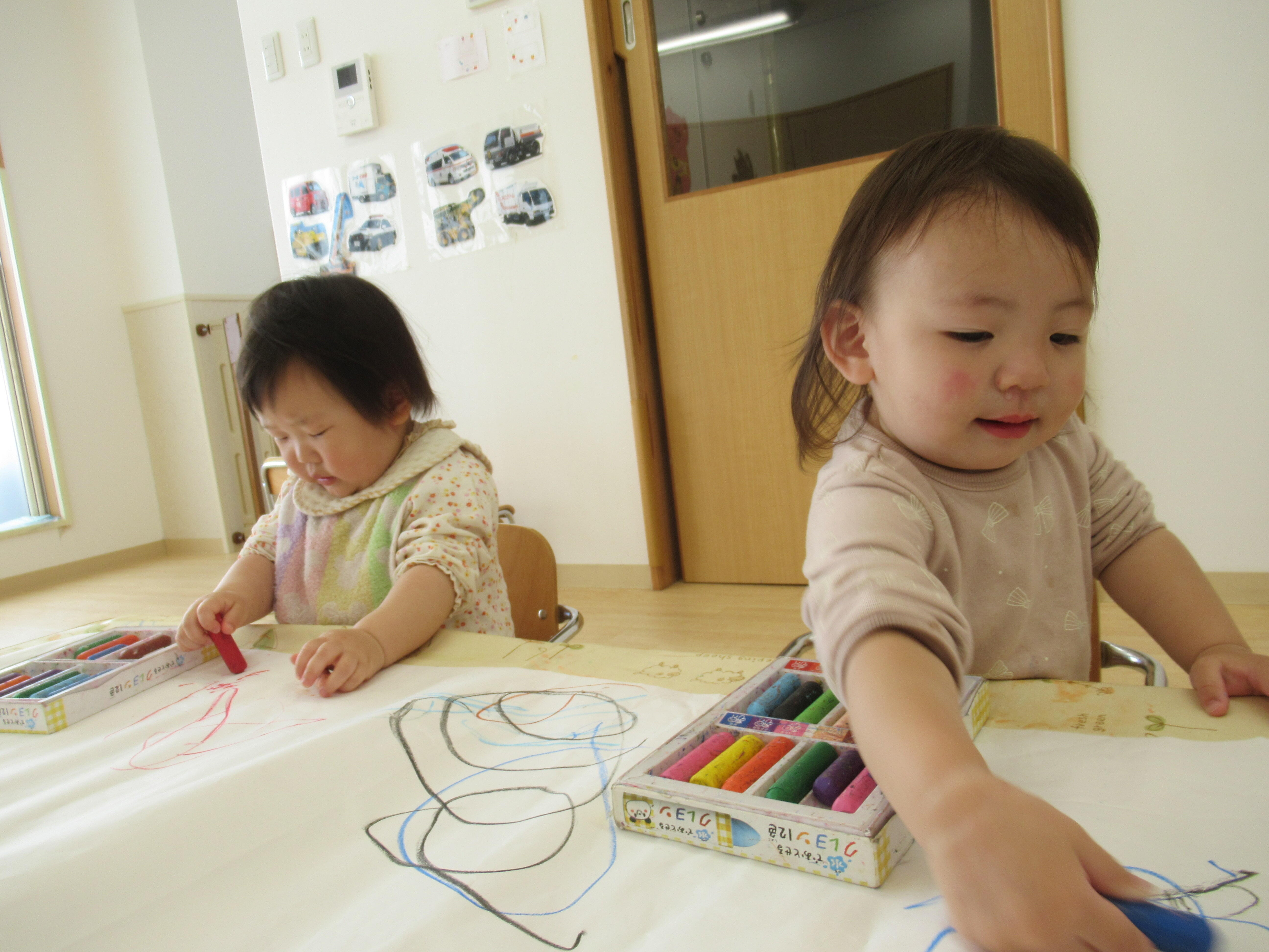 巨大こいのぼりをみんなで作ったよ！