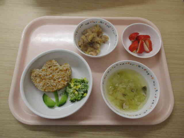 4月16日の給食　～入園・進級お祝いメニュー～