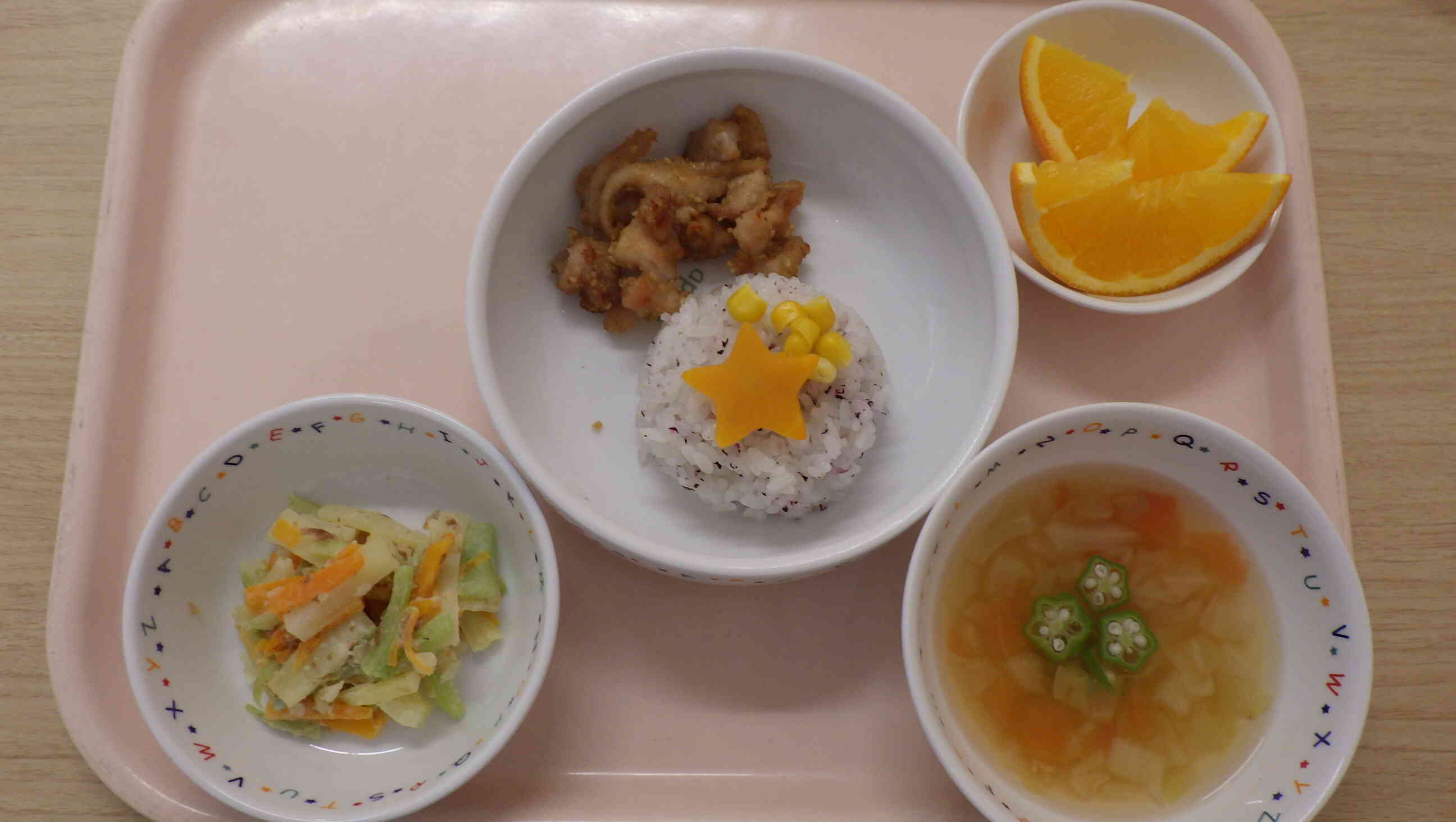 7月7日の給食