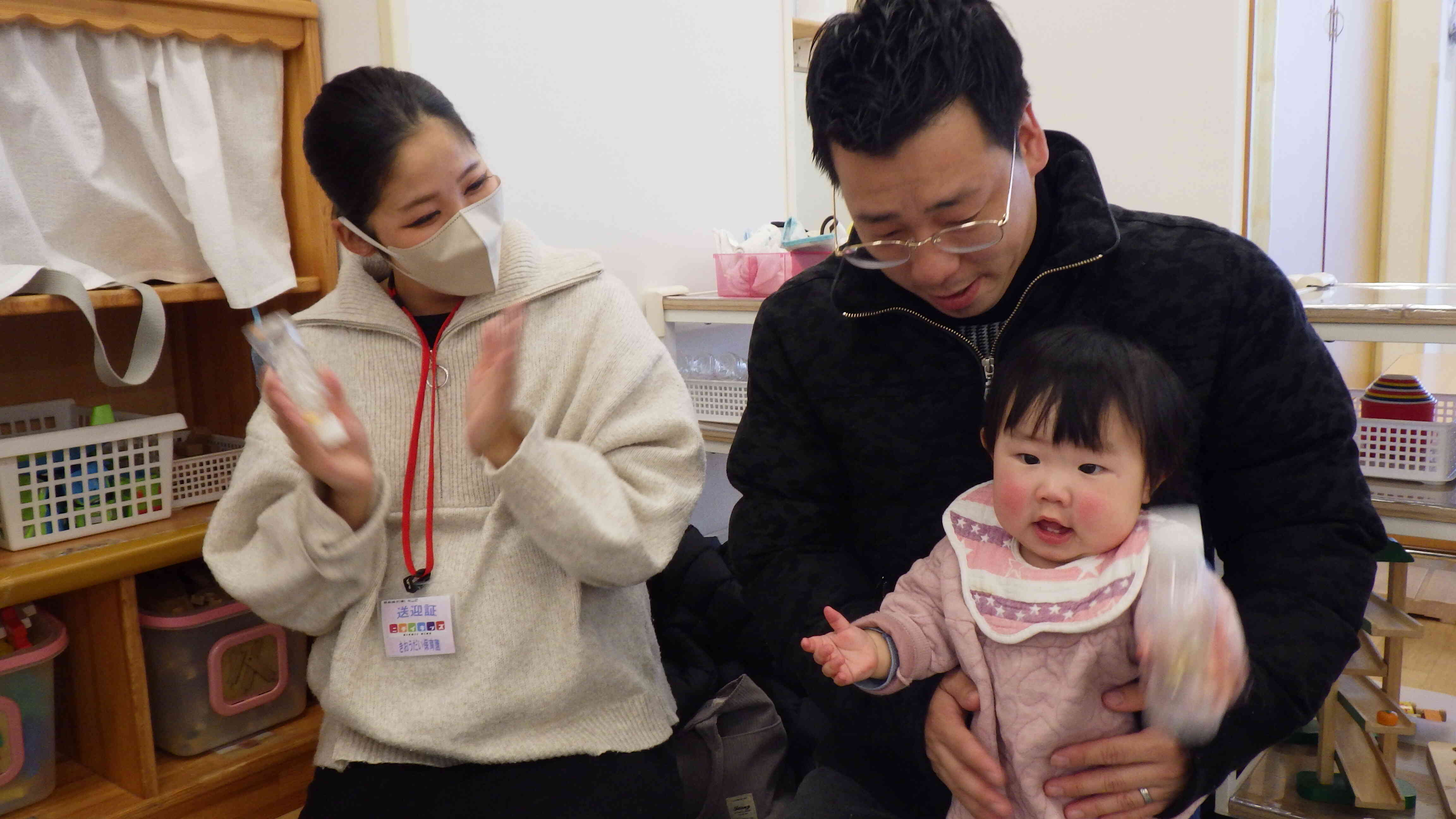 お子様の笑顔にお父さんお母さんも笑顔いっぱい！！