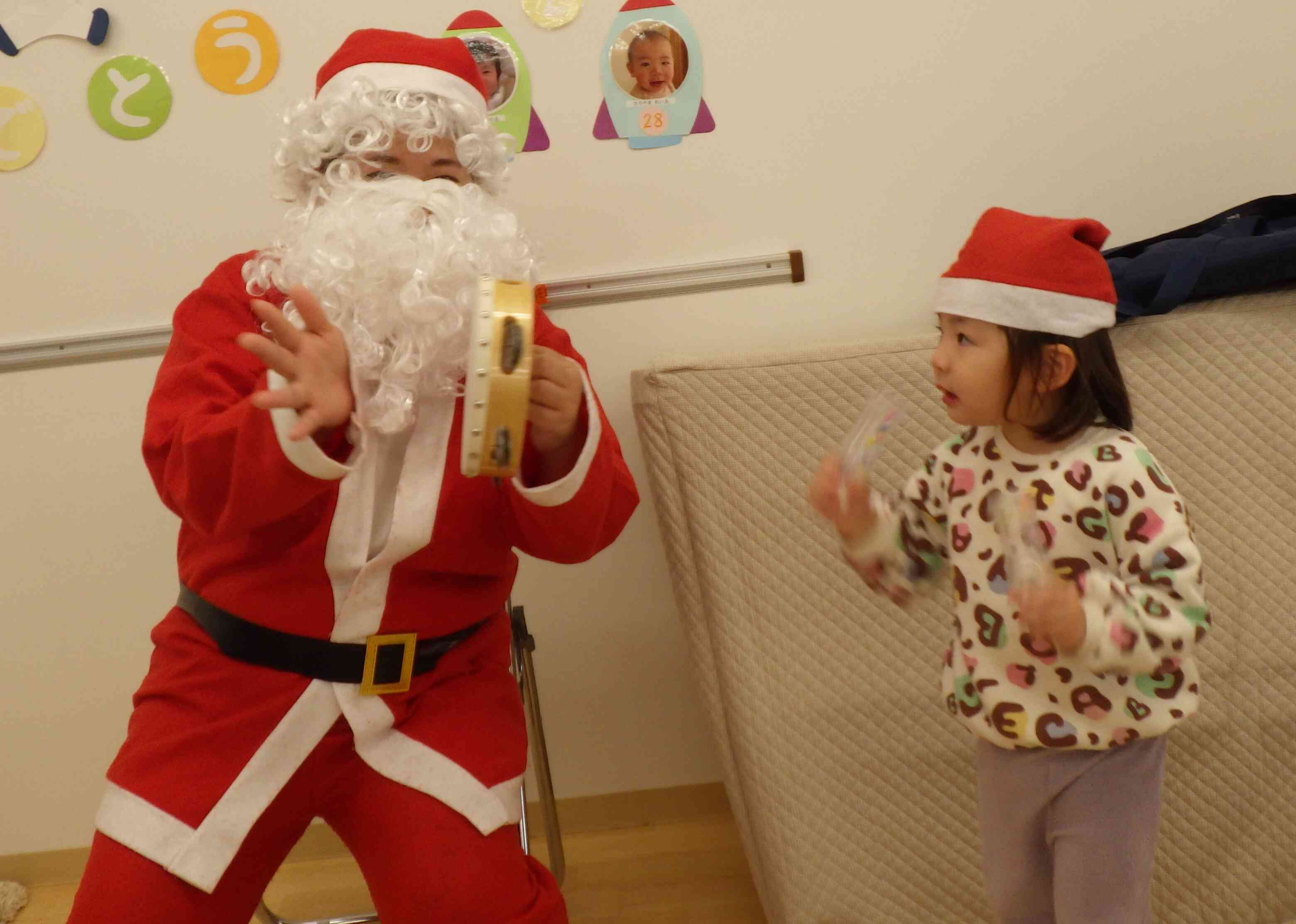 いよいよサンタさんの登場！！