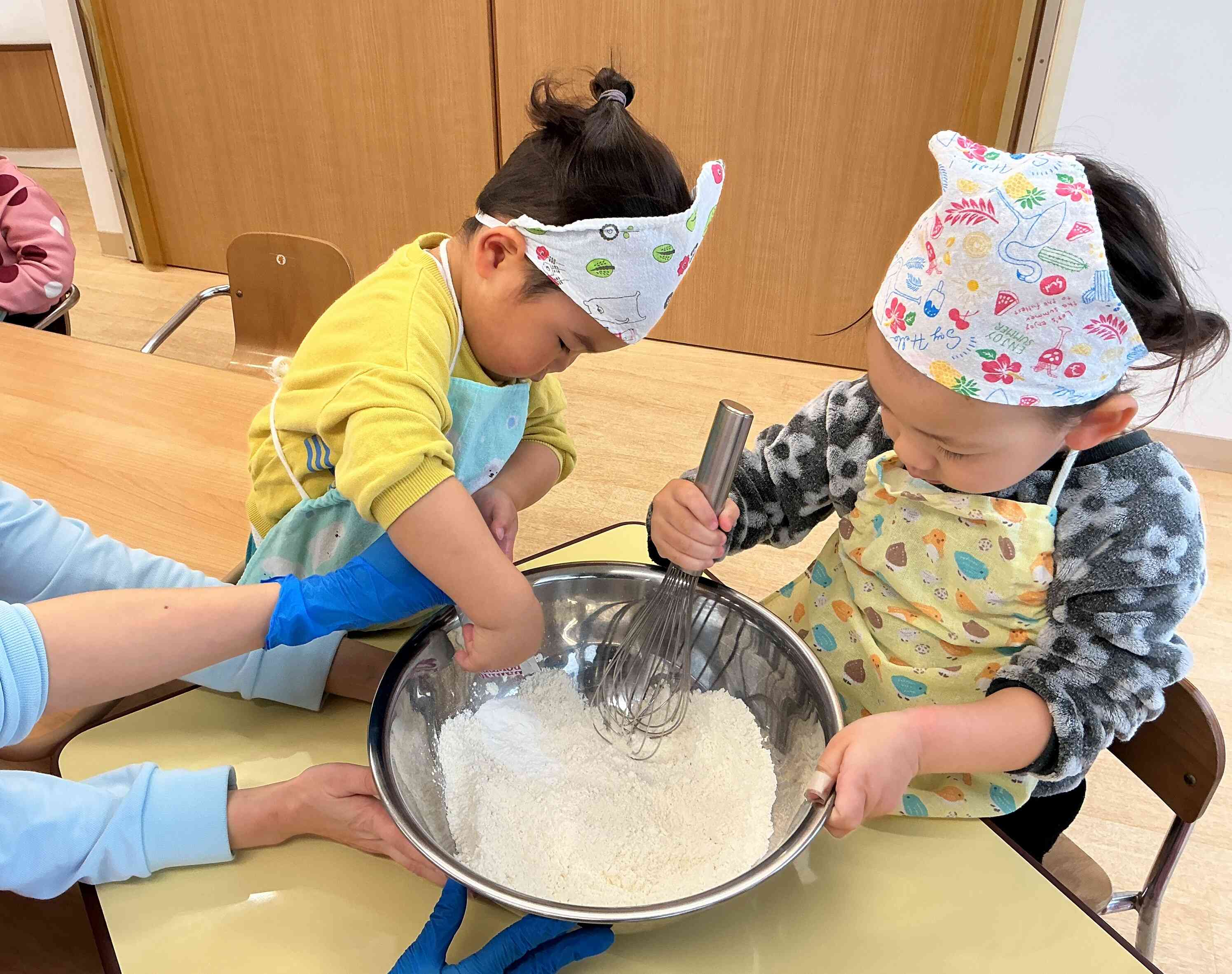 ホットケーキをつくろう！！