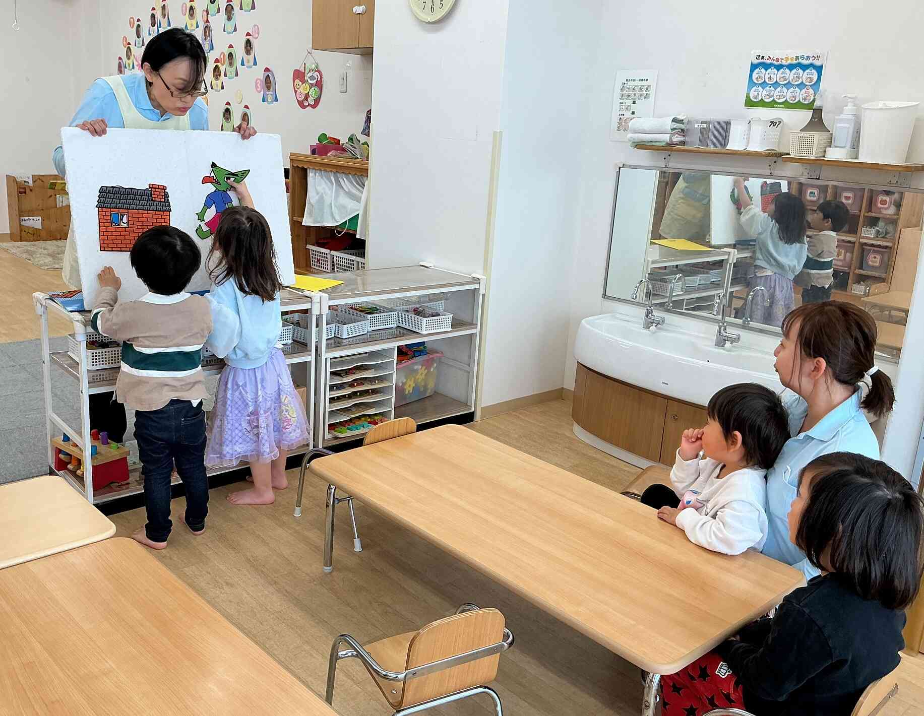 パネルシアター『三匹のこぶた』