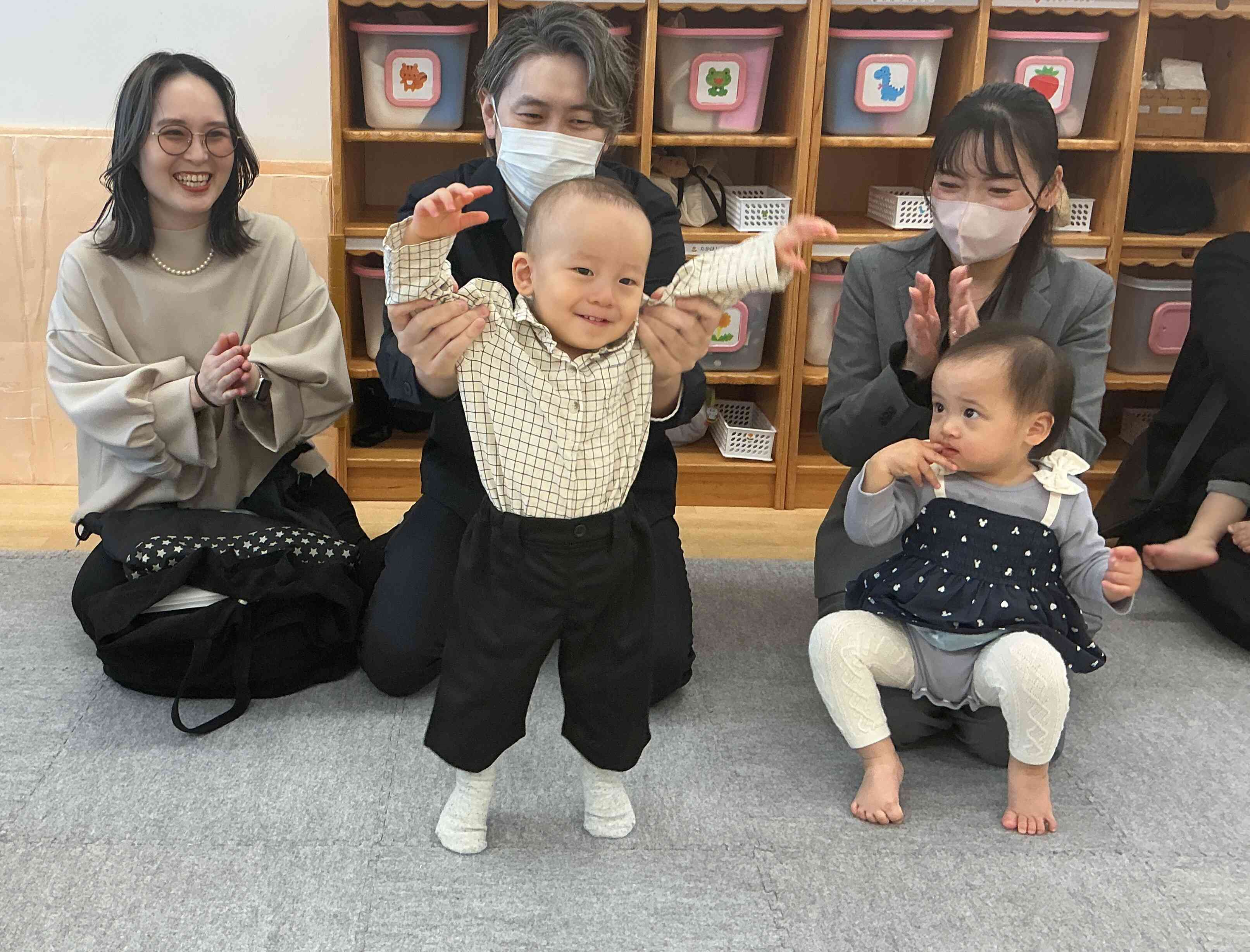 お返事「は～い！」