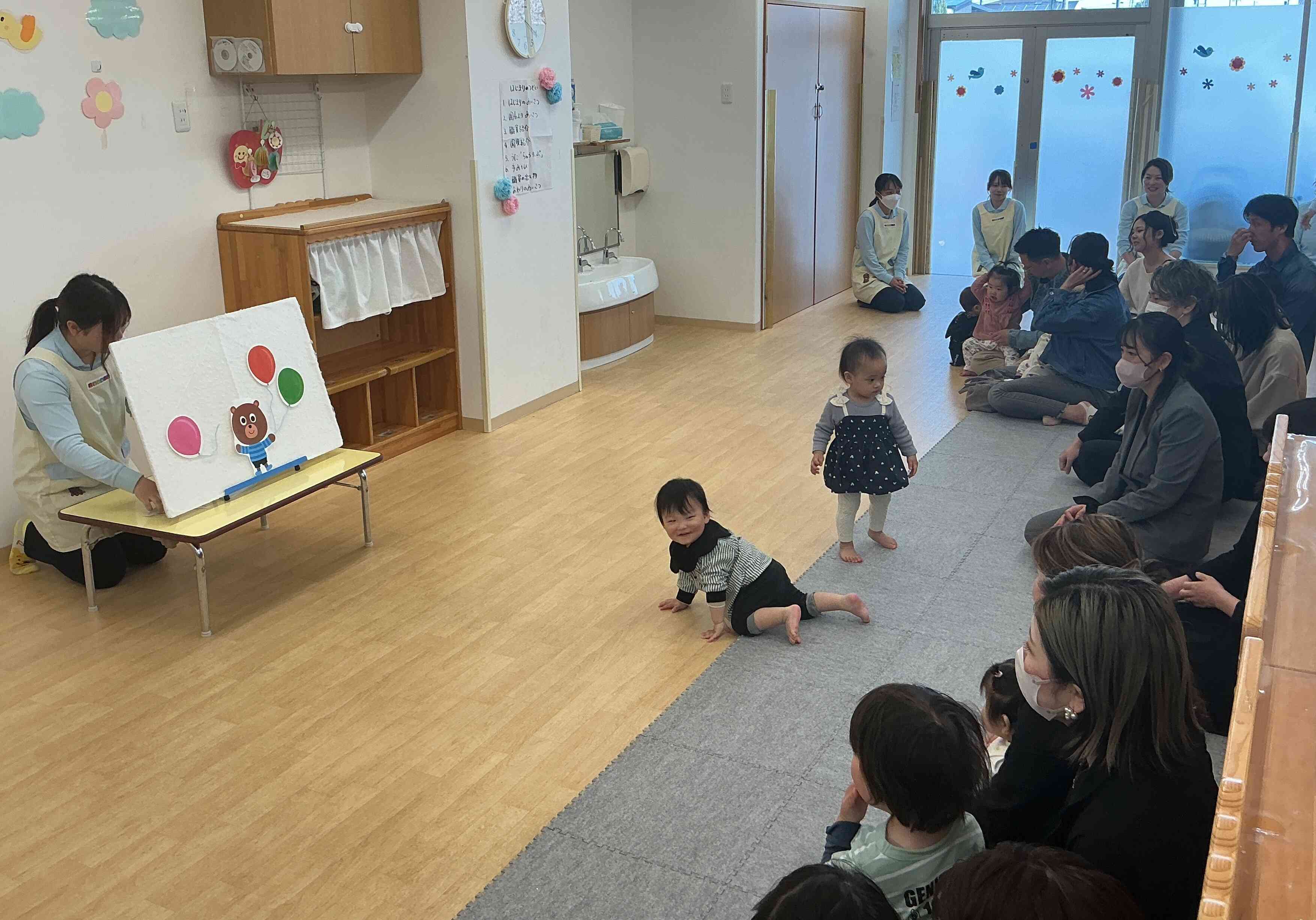 パネルシアター『ふうせん』