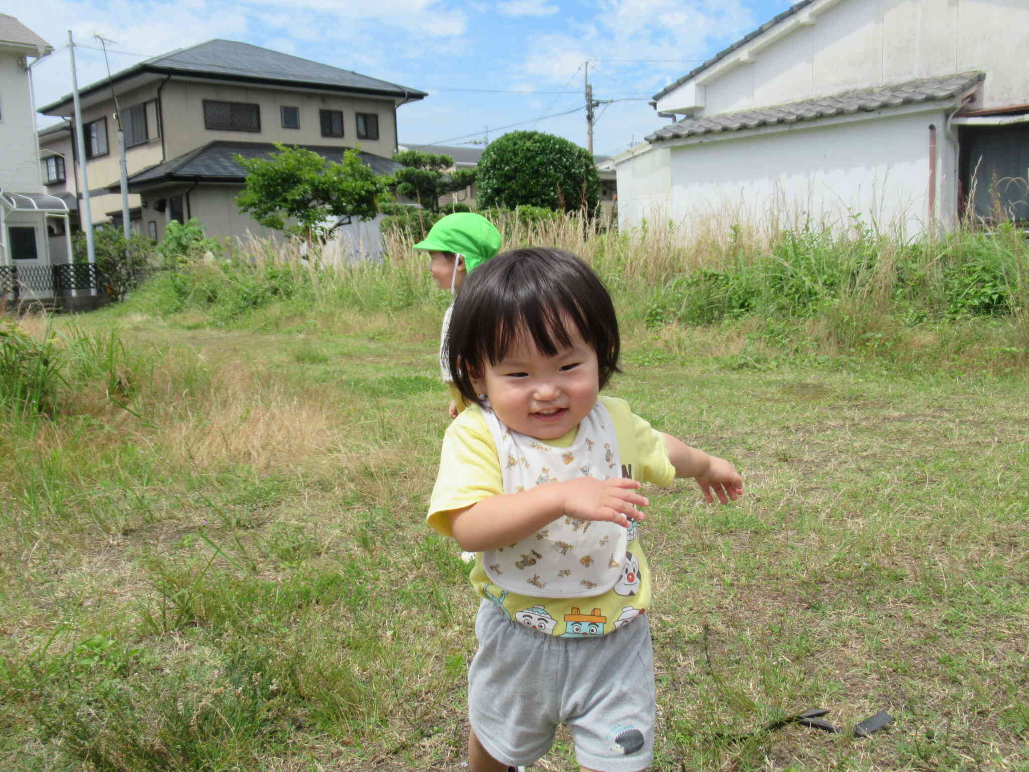 楽しそうに走っています！今にも声が聞こえてきそうです！