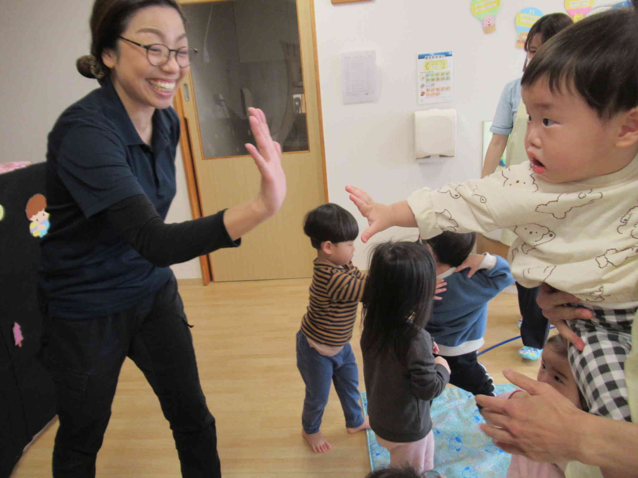 先生とタッチ☆