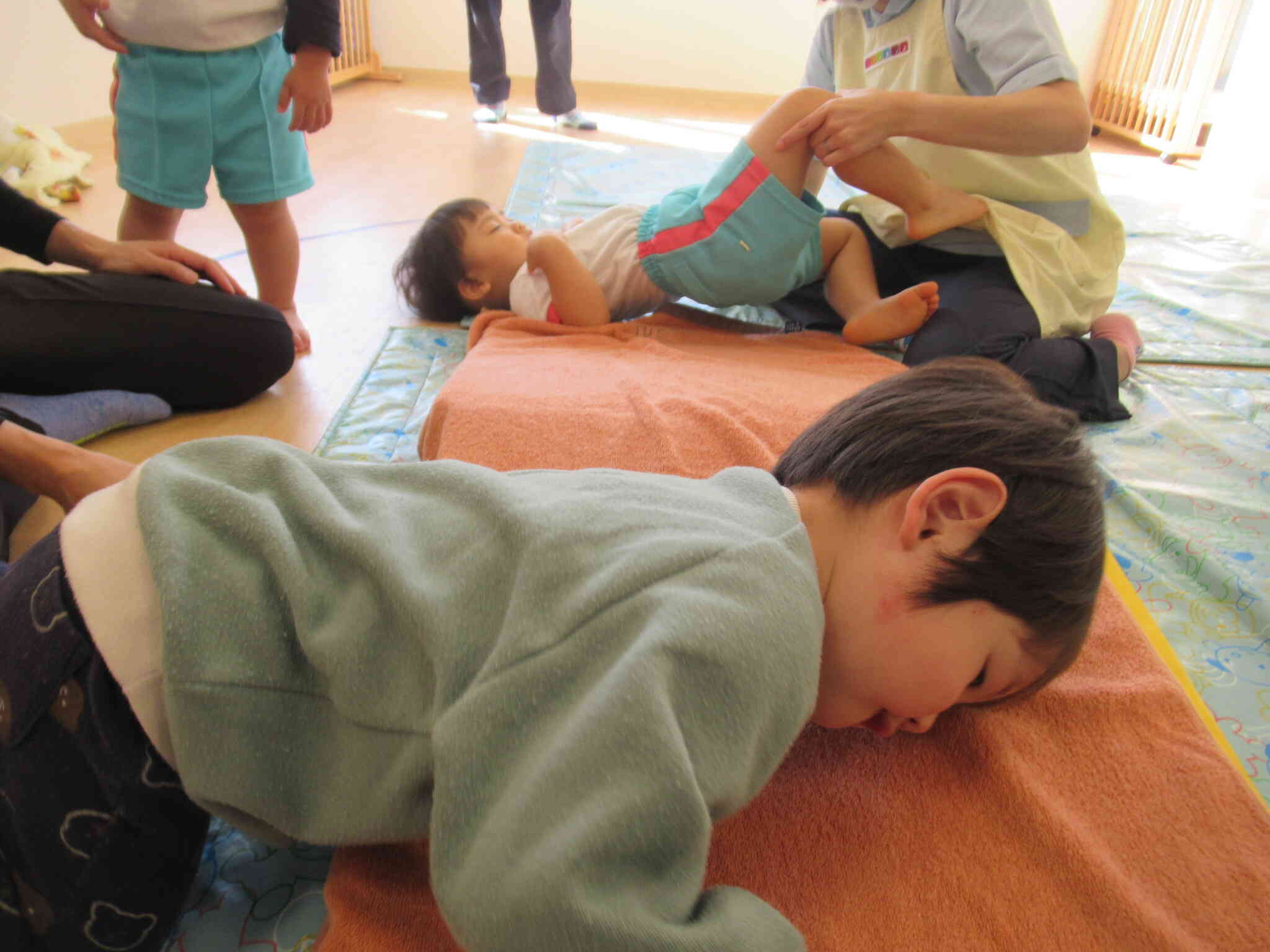 けっこう難しいんです！この動き！