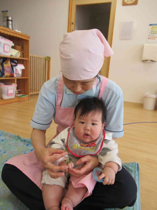 僕もさわってみました