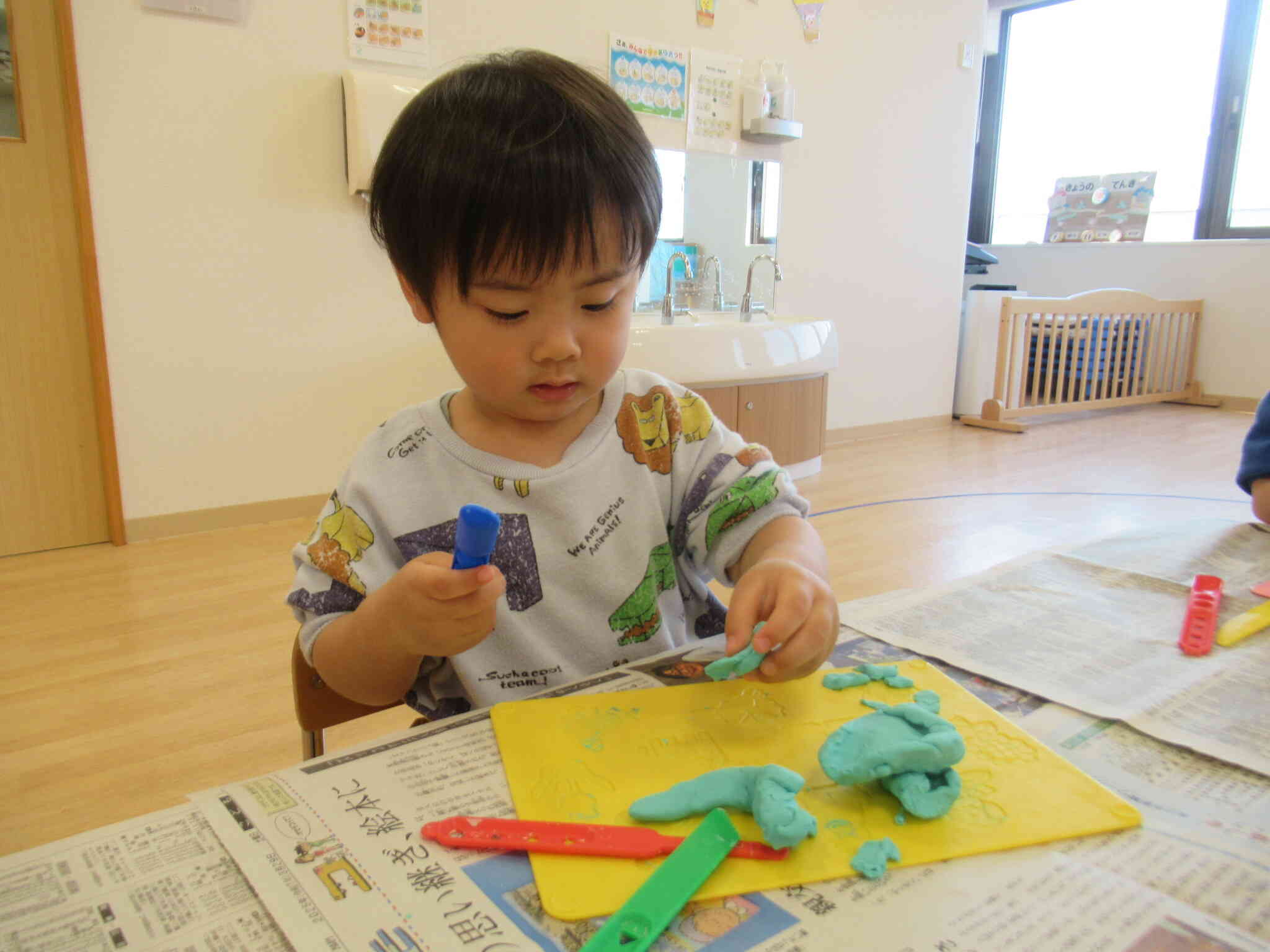 粘土あそび