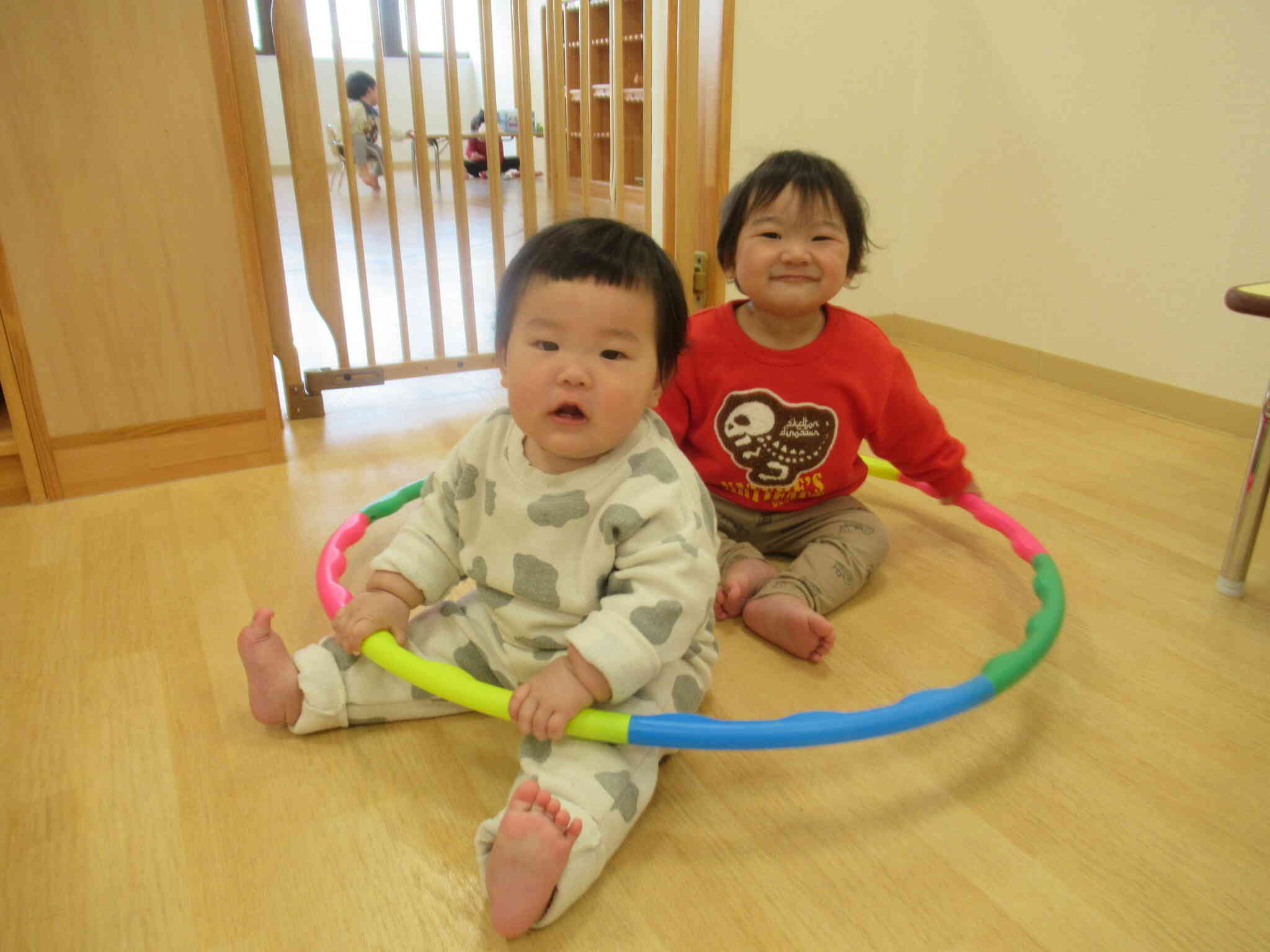 運動あそびをしました