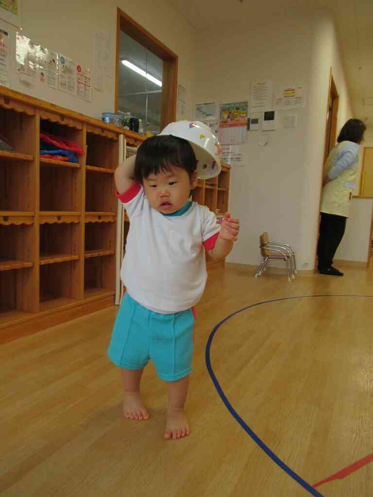 今日は体操服で参加　とっても動きやすいよ✰