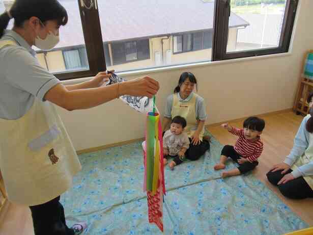 子どもの日のお祝いがありました
