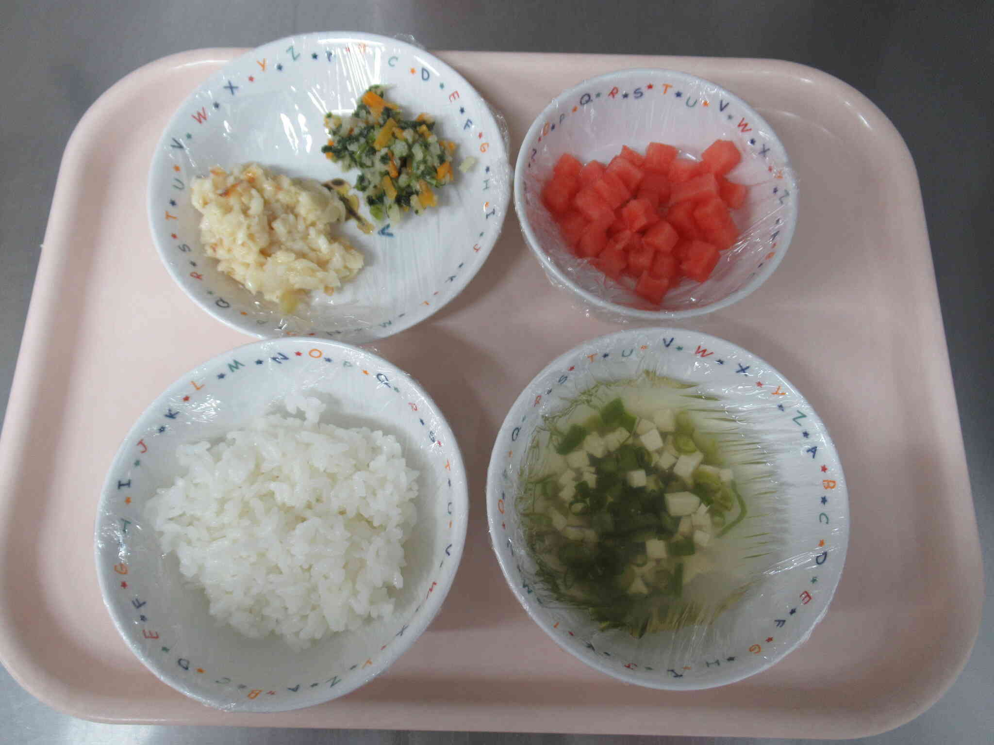 この日の給食もおいしかったね。
