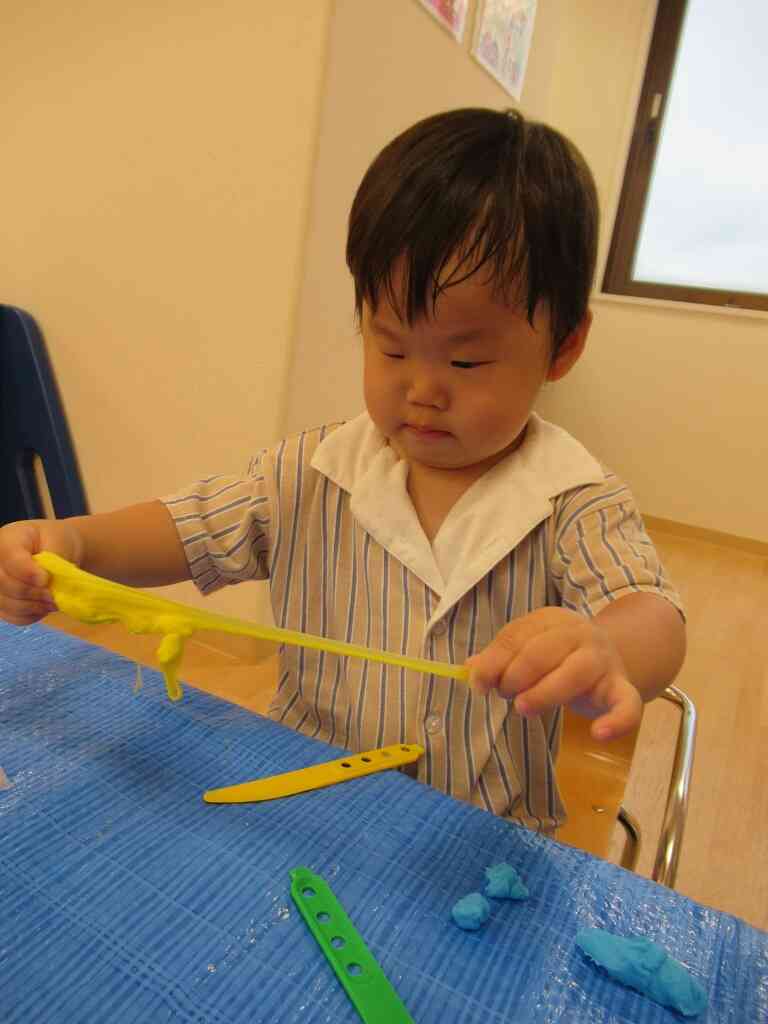 ビヨ～ンと伸ばして・・・