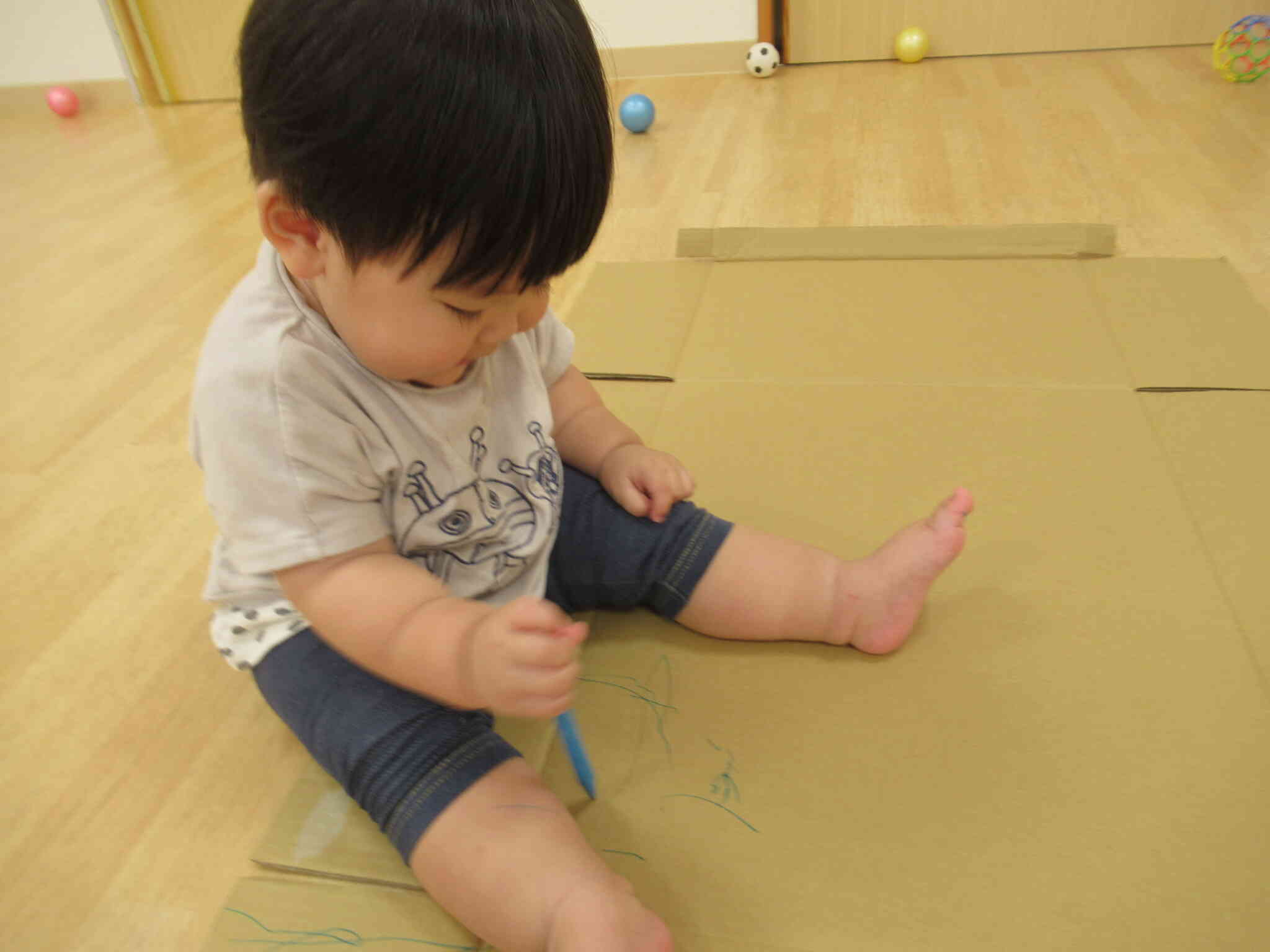 黙々と・・・