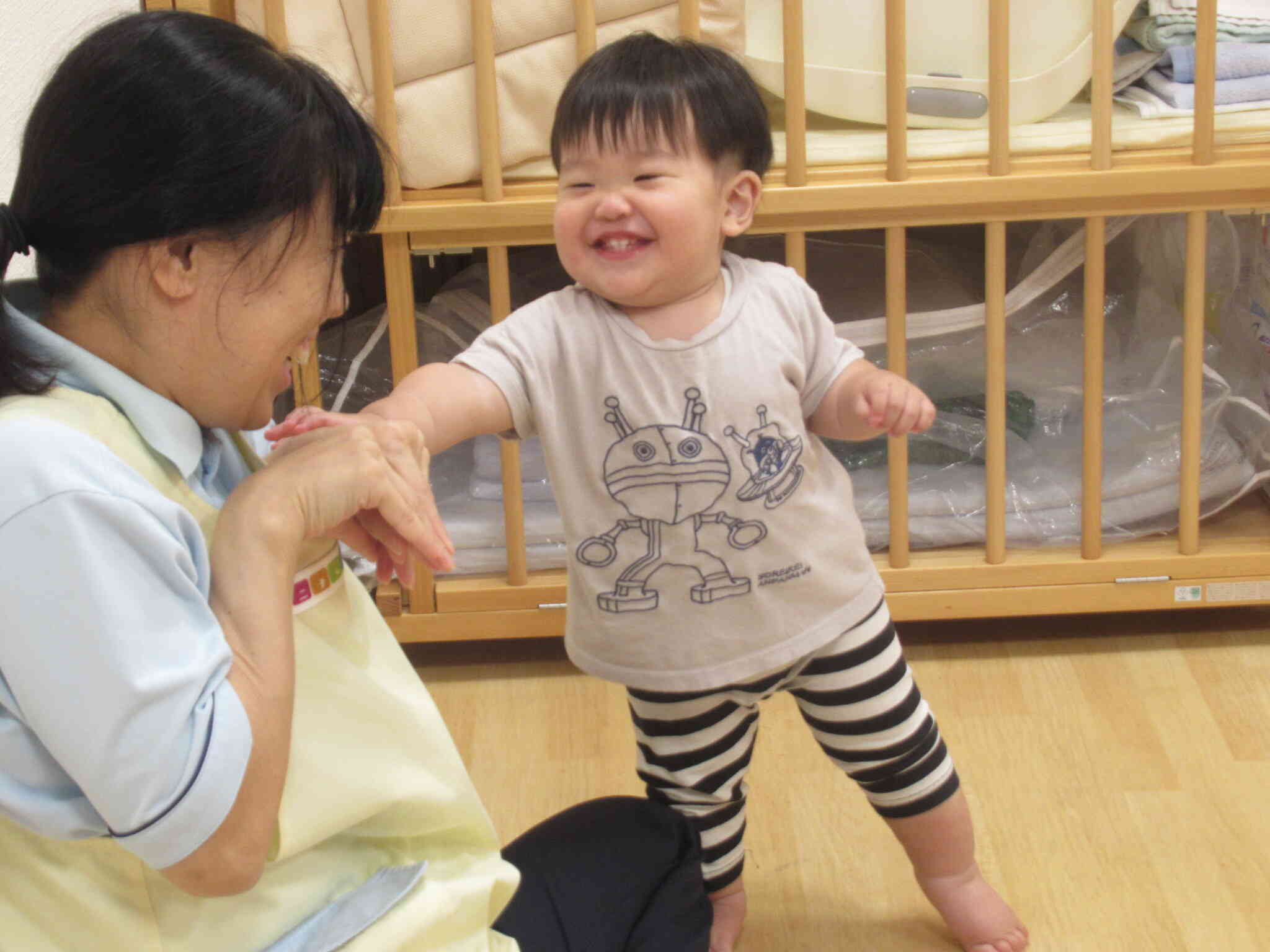 お昼寝前のくつろぎ時間