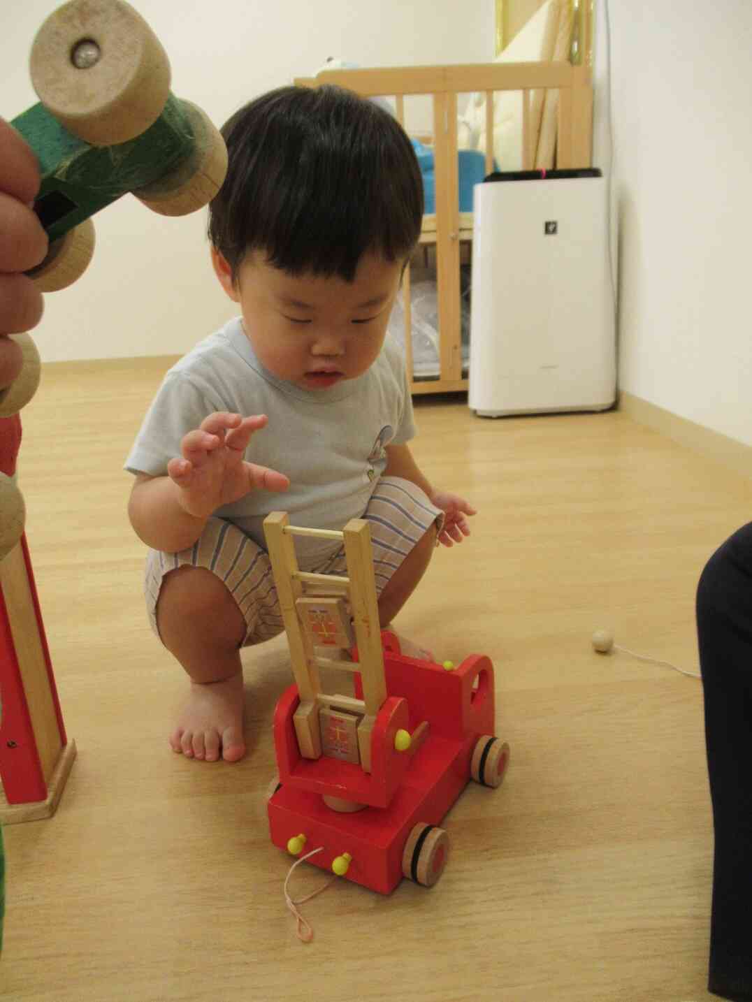 今度は消防車！