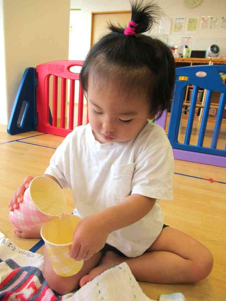 お水の動きも面白い！大好き！