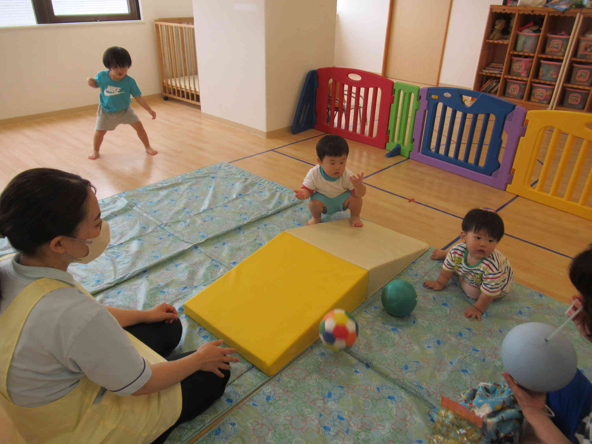 WARAリズムで元気よく！