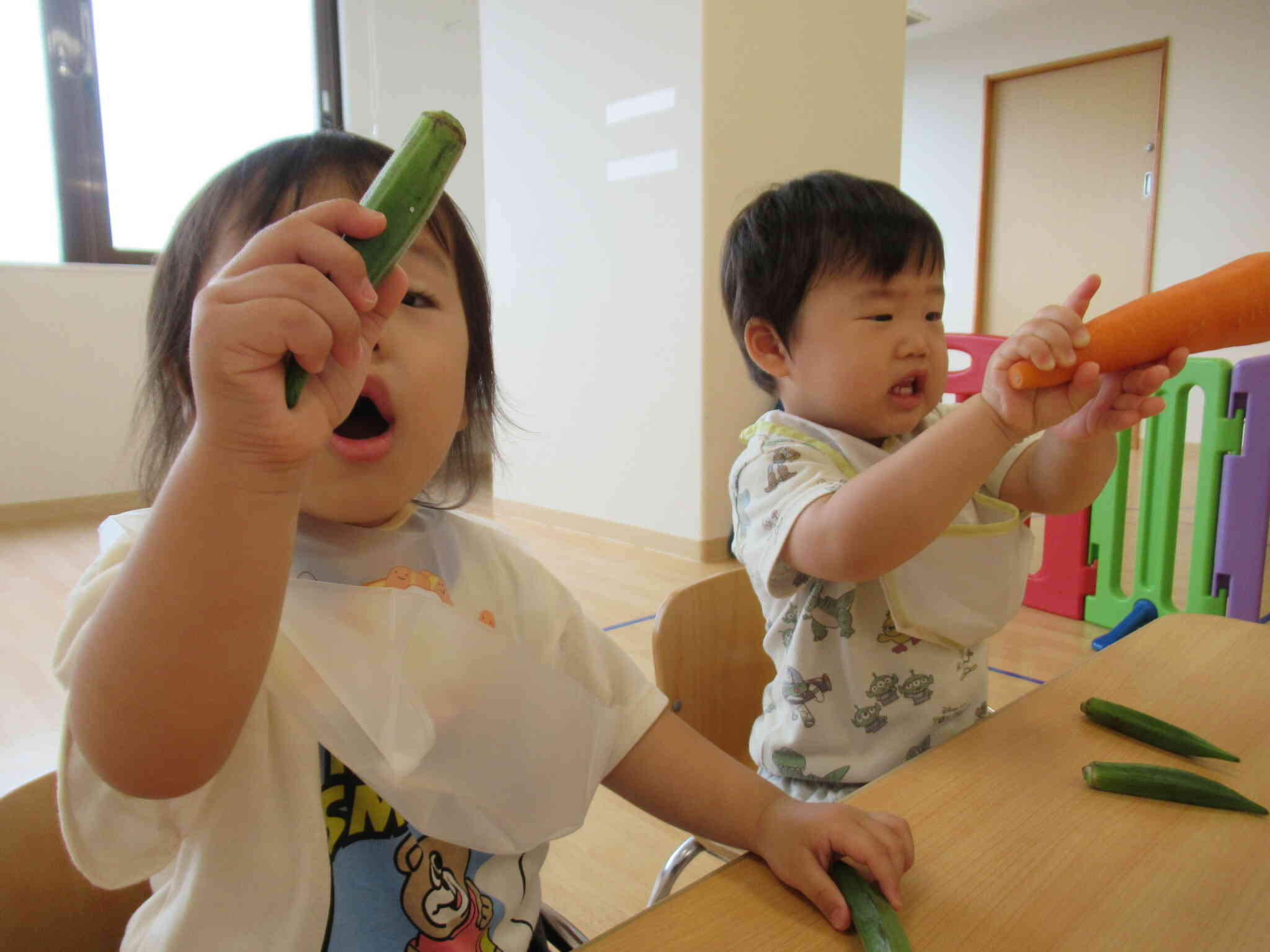 お野菜の先に見えるもの・・・