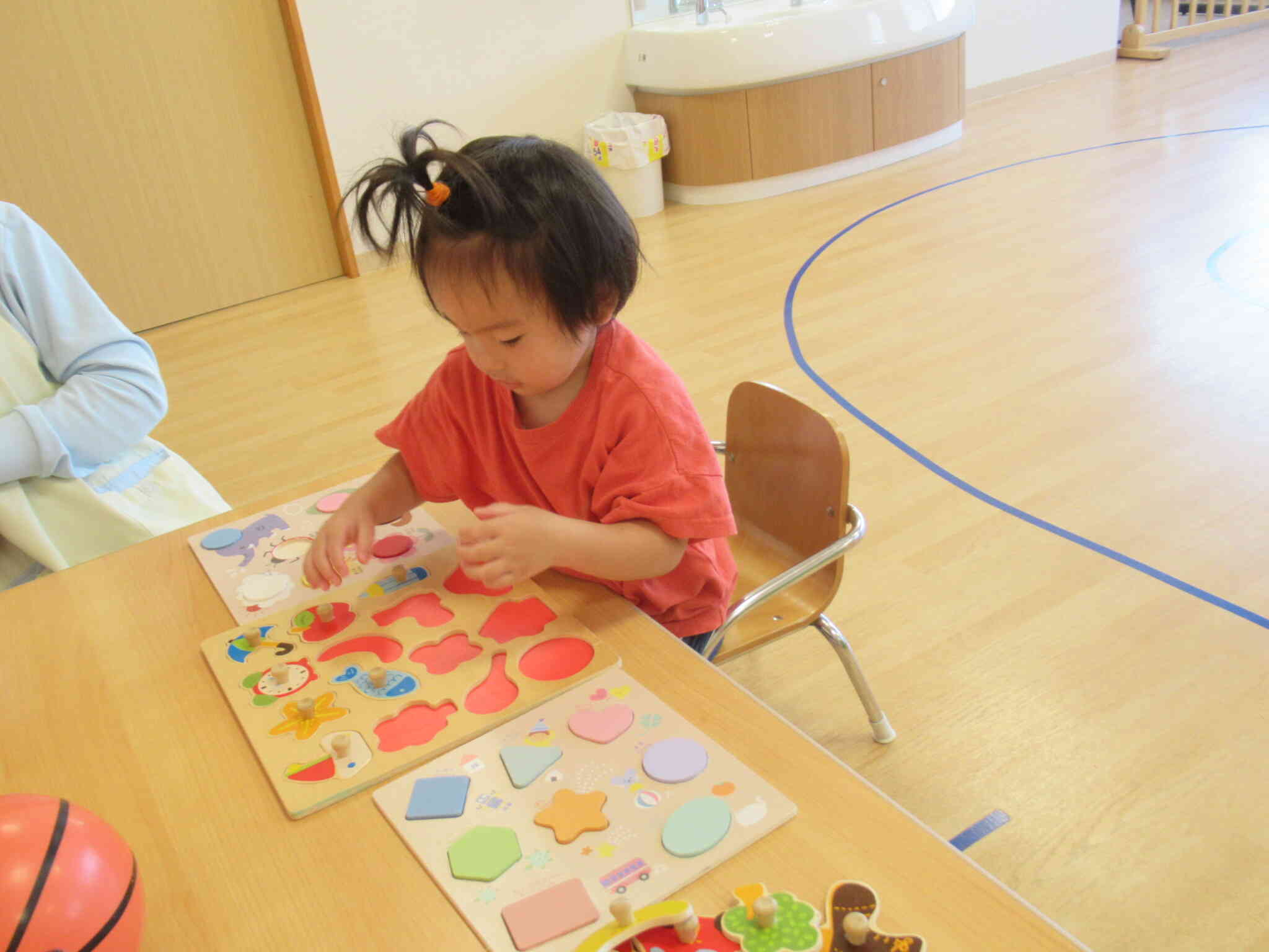 うさぎ組さん：パズルあそび