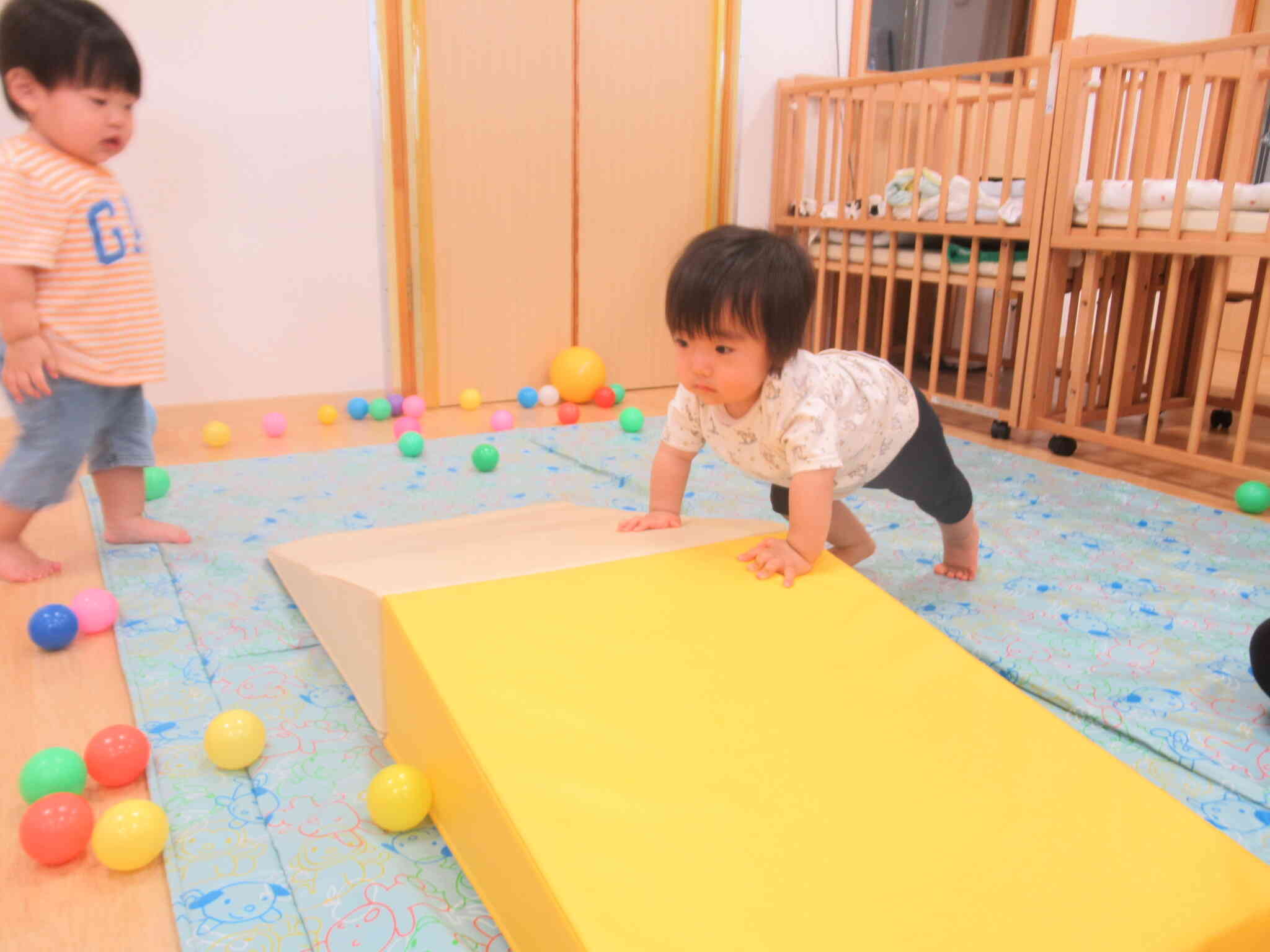 ひよこ組さんのチャレンジ