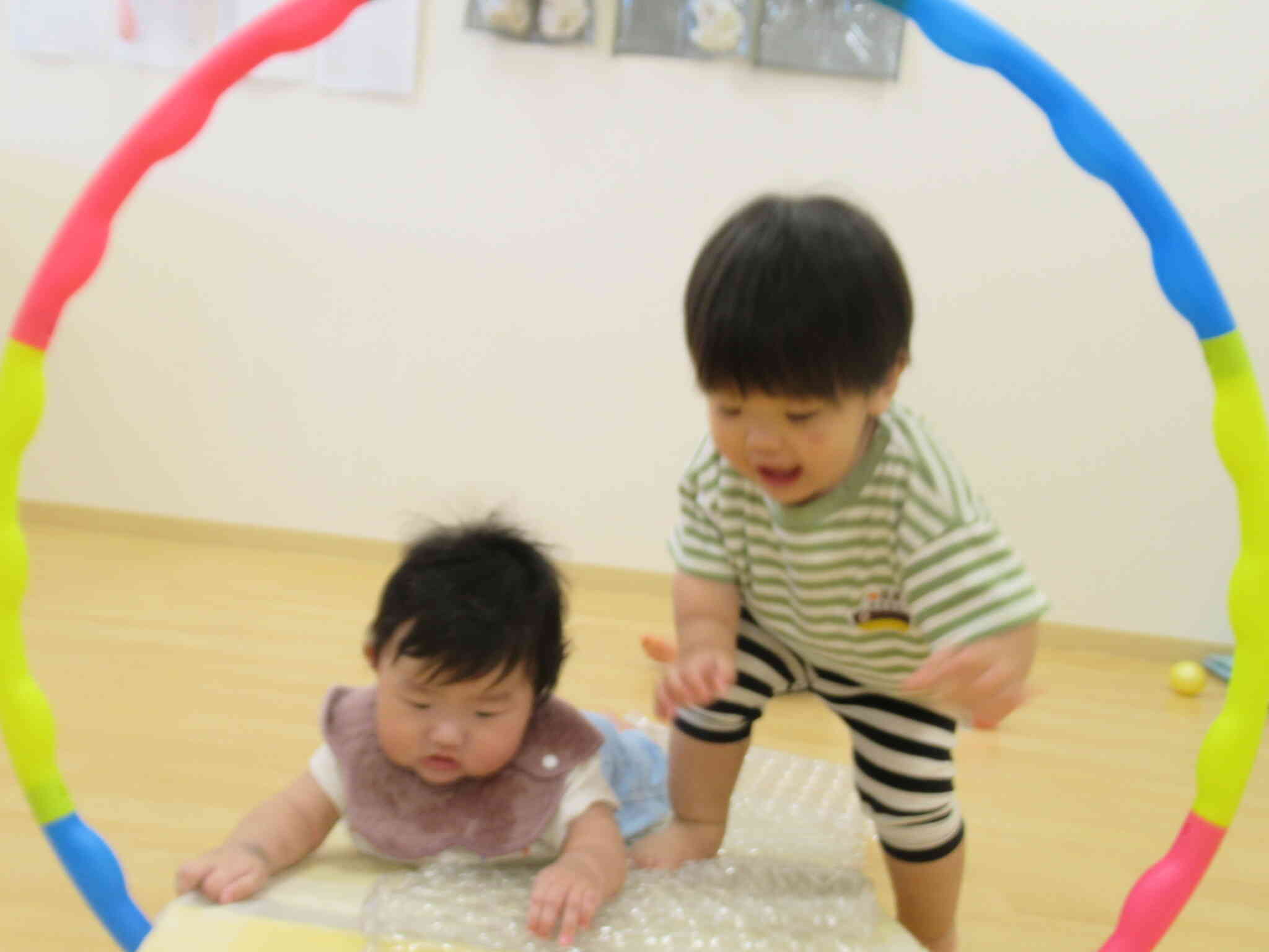 自由にゆったり過ごしています！