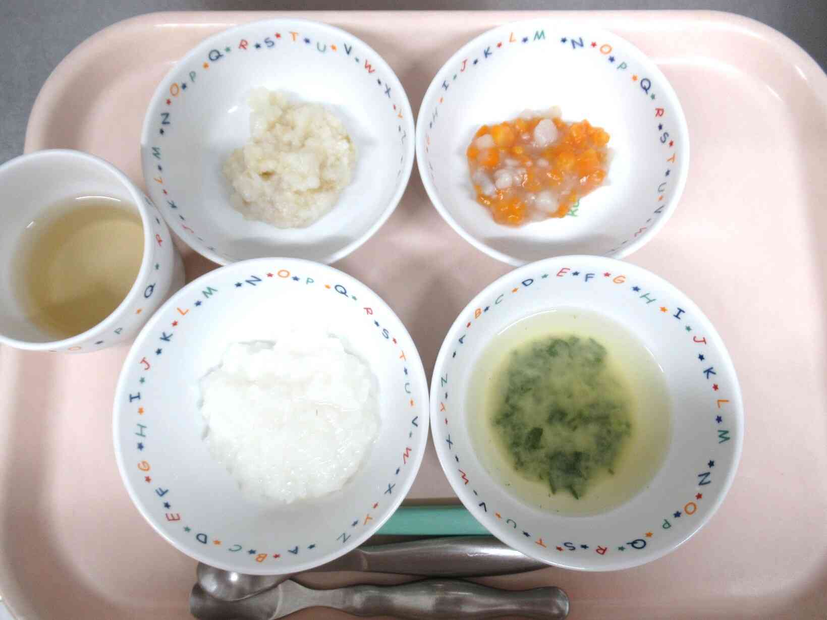 2026年10月8日(木)　給食　※離乳食※