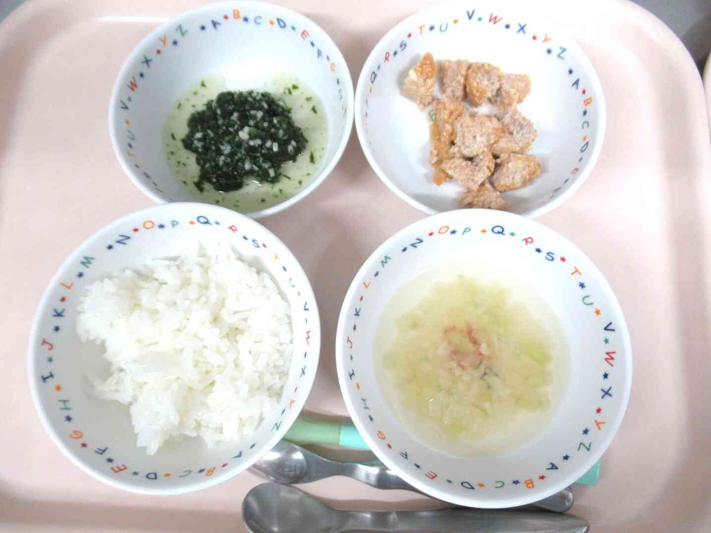 2026年10月15日(木)　給食　※離乳食※
