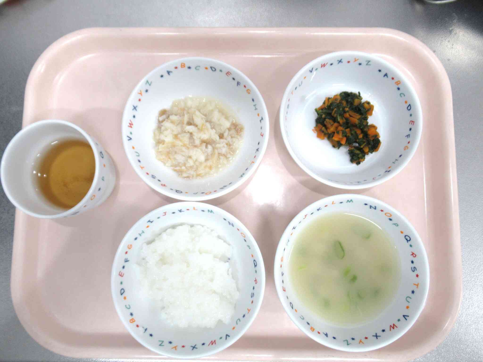 2026年10月20日(火)　給食　※離乳食※