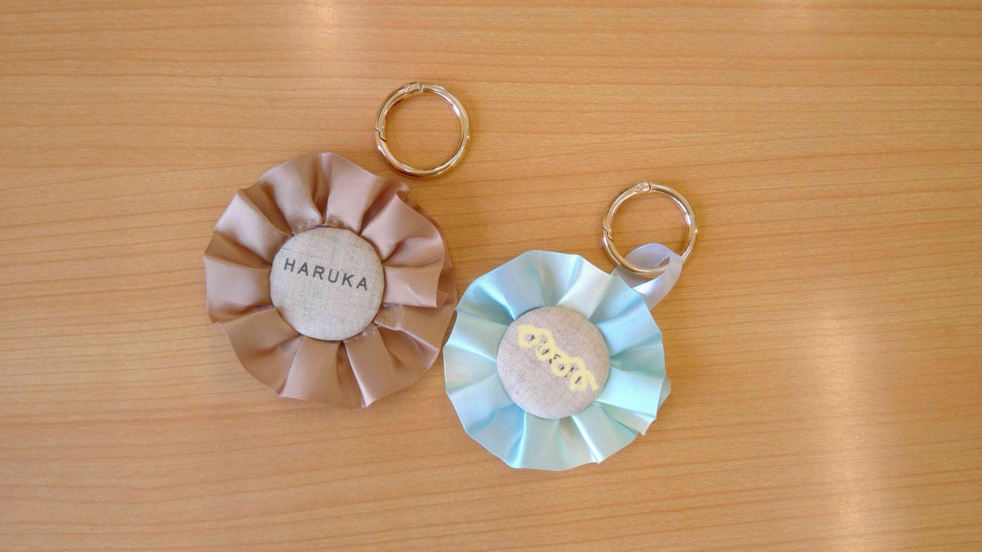 子育てひろば　ロゼッタを作ったよ