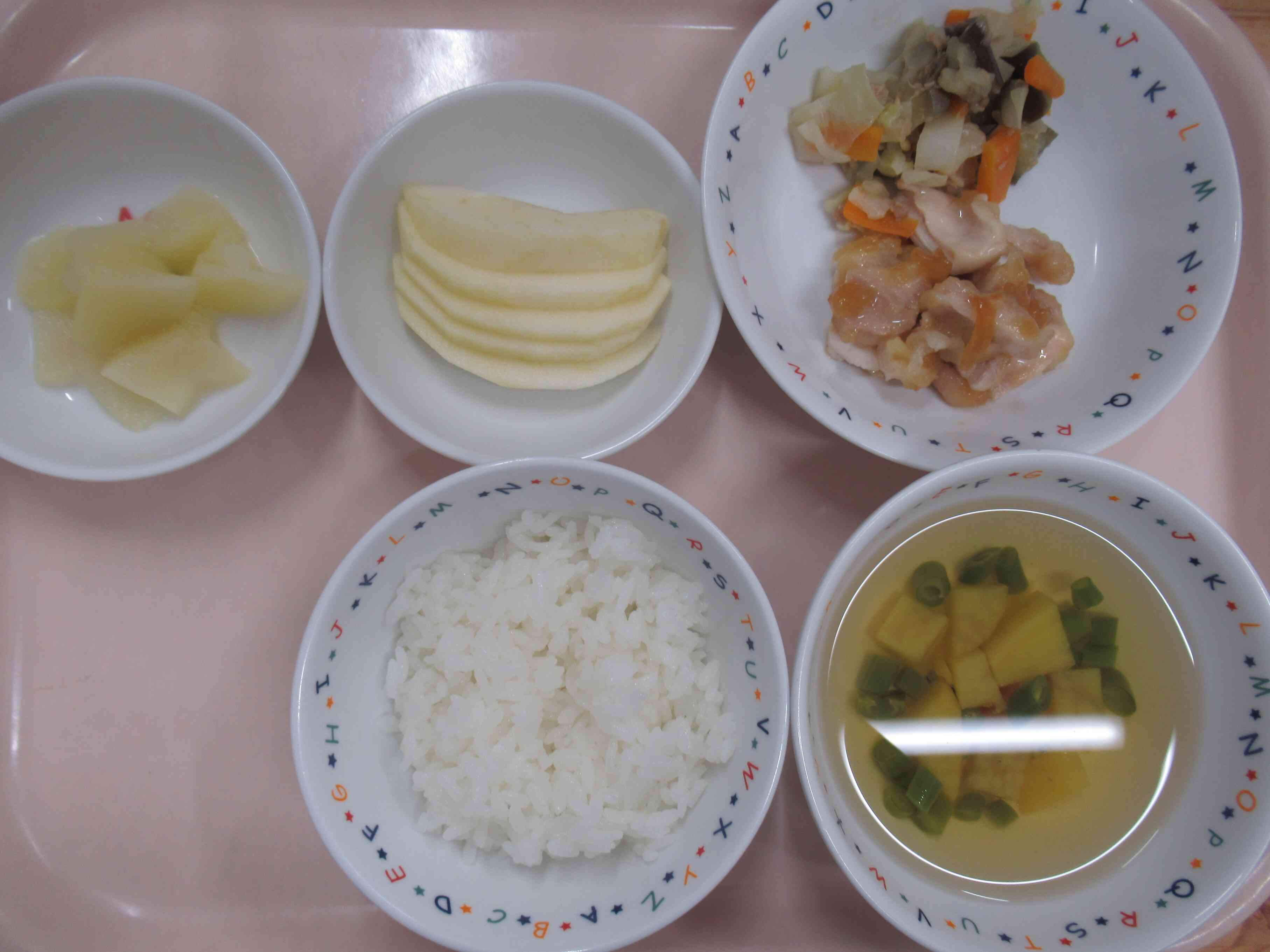 9月２日（火）の給食です。