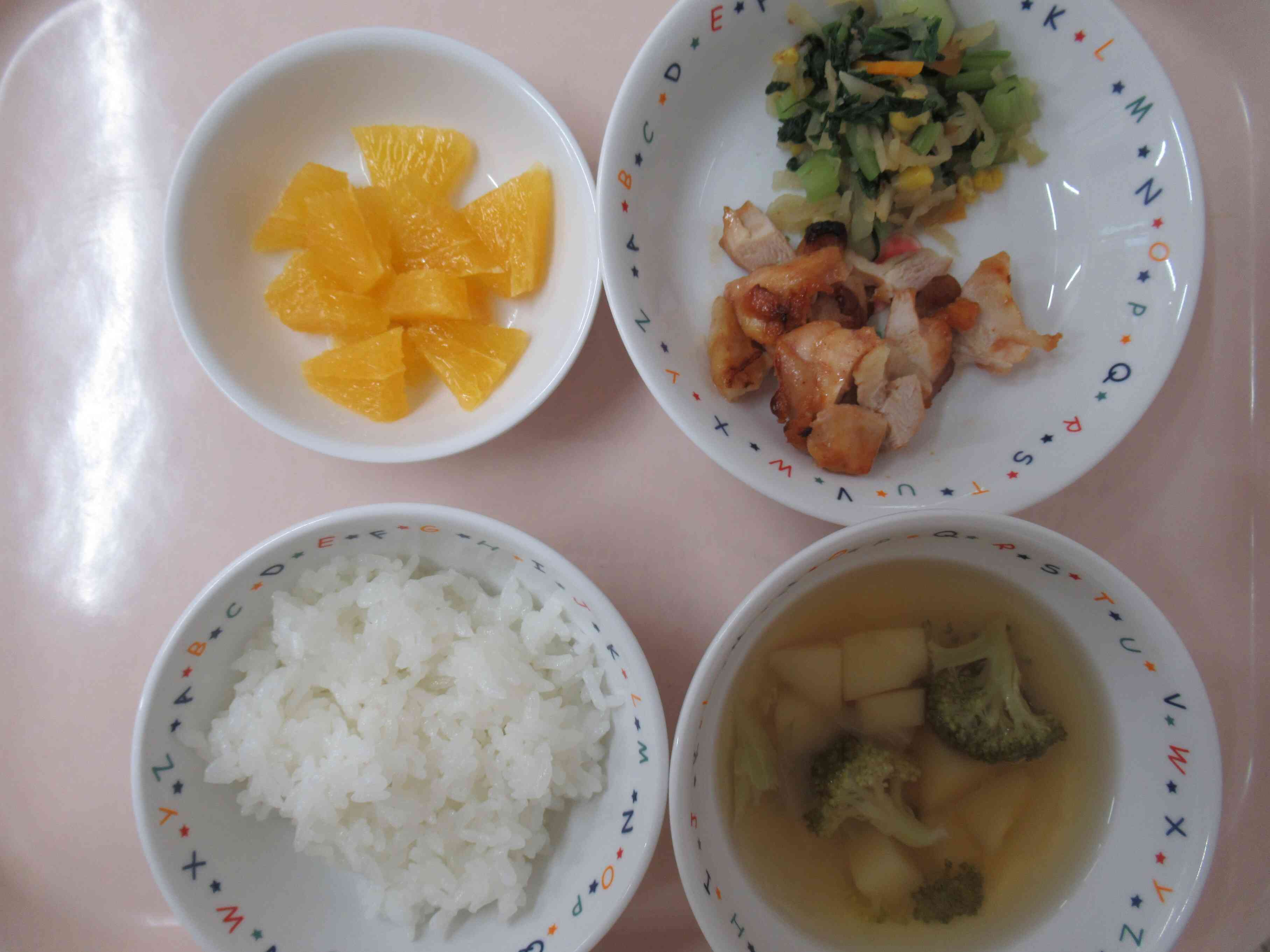 ９月４日（木）の給食です。