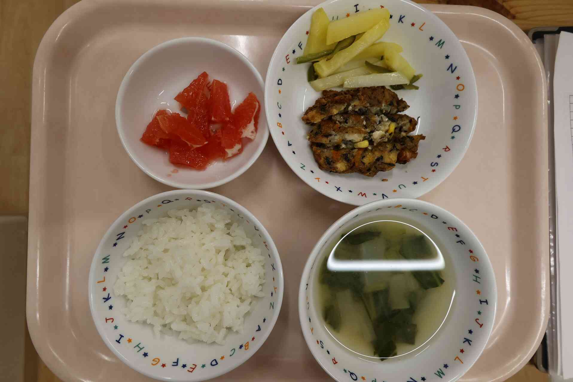 9月９日（火）の給食です。