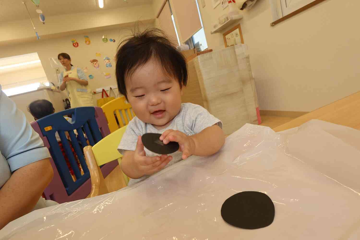 自分でできるのが嬉しいね