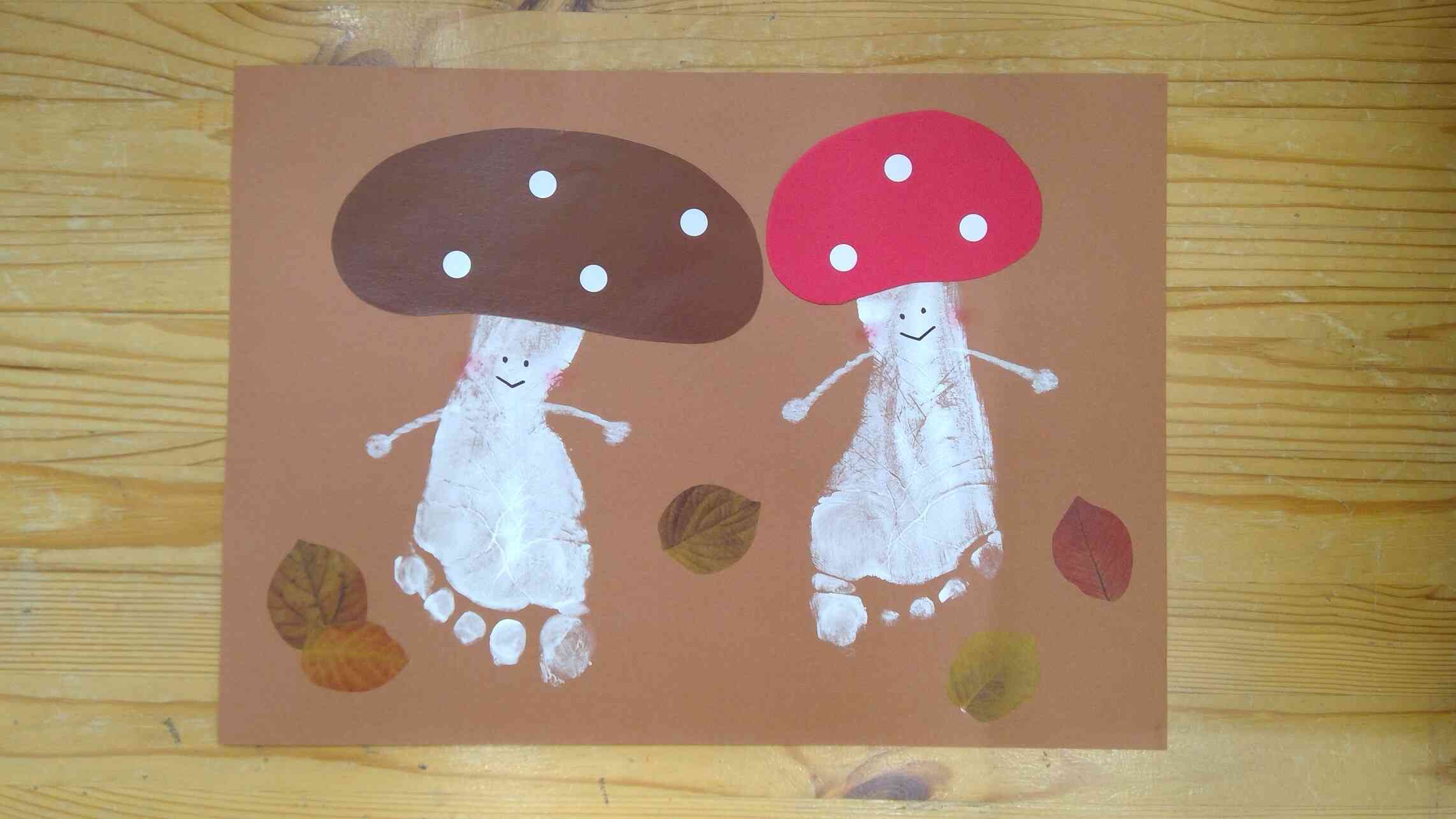 きのこのアート