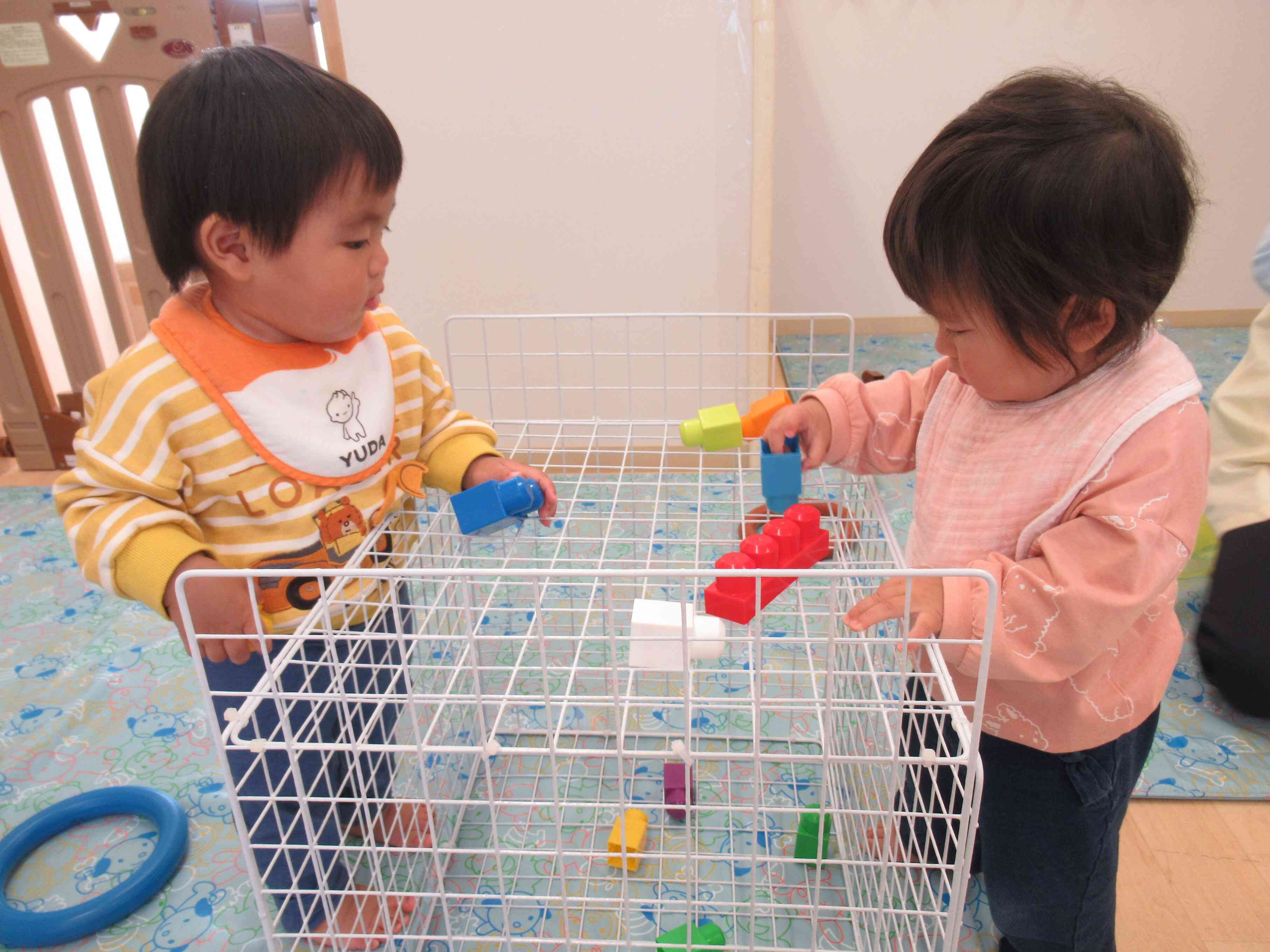 ポットン落としに夢中