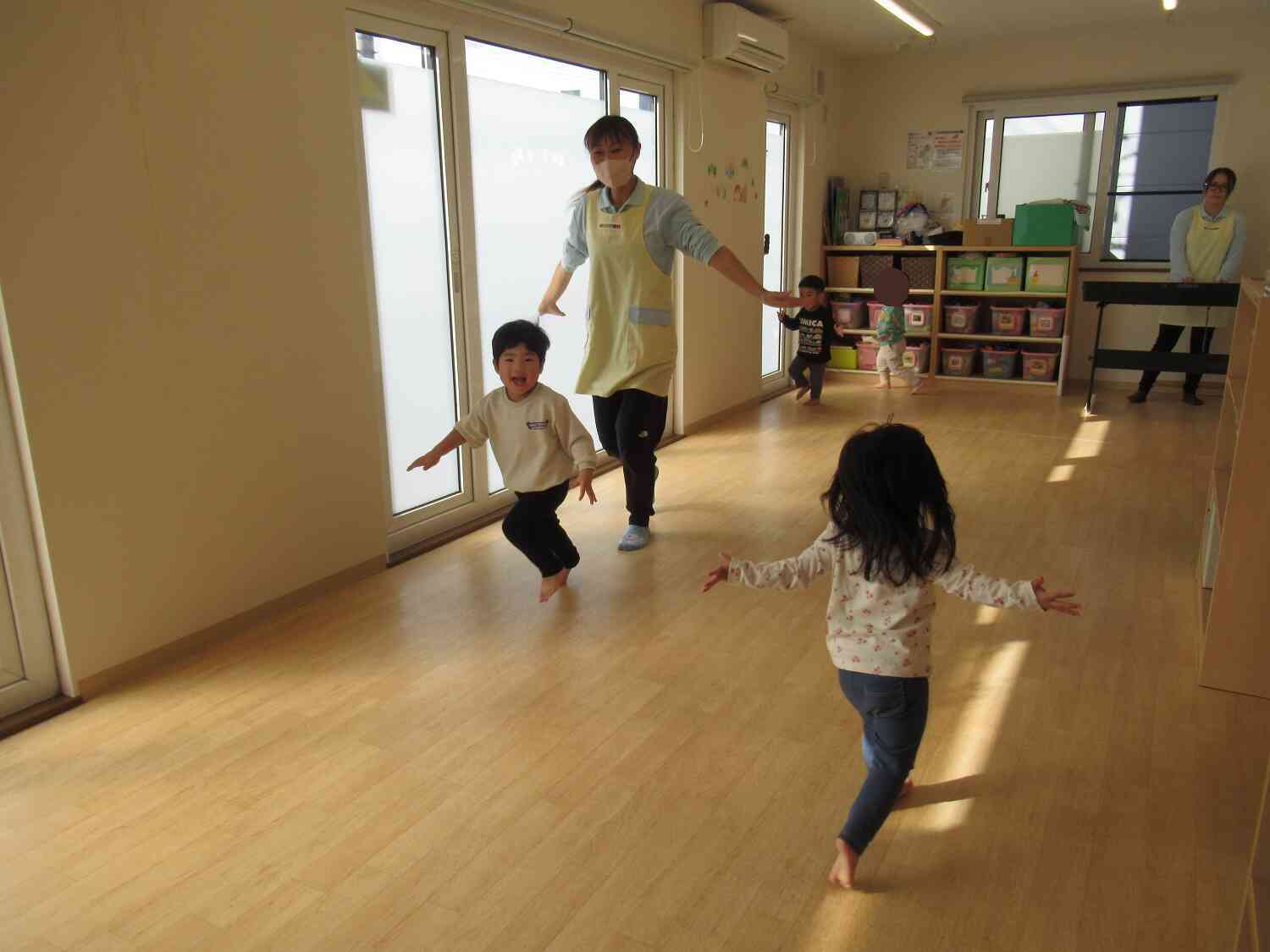 おもいっきり（２歳児）