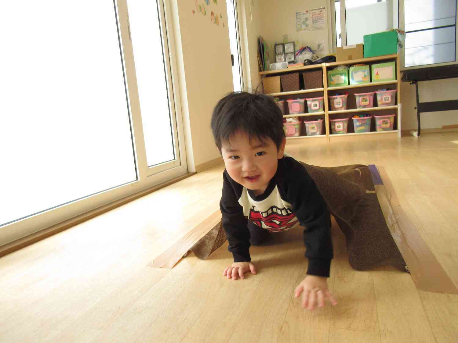 次はお待ちかねの運動遊び