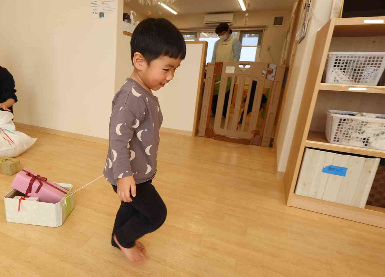 プレゼントを届けるよ