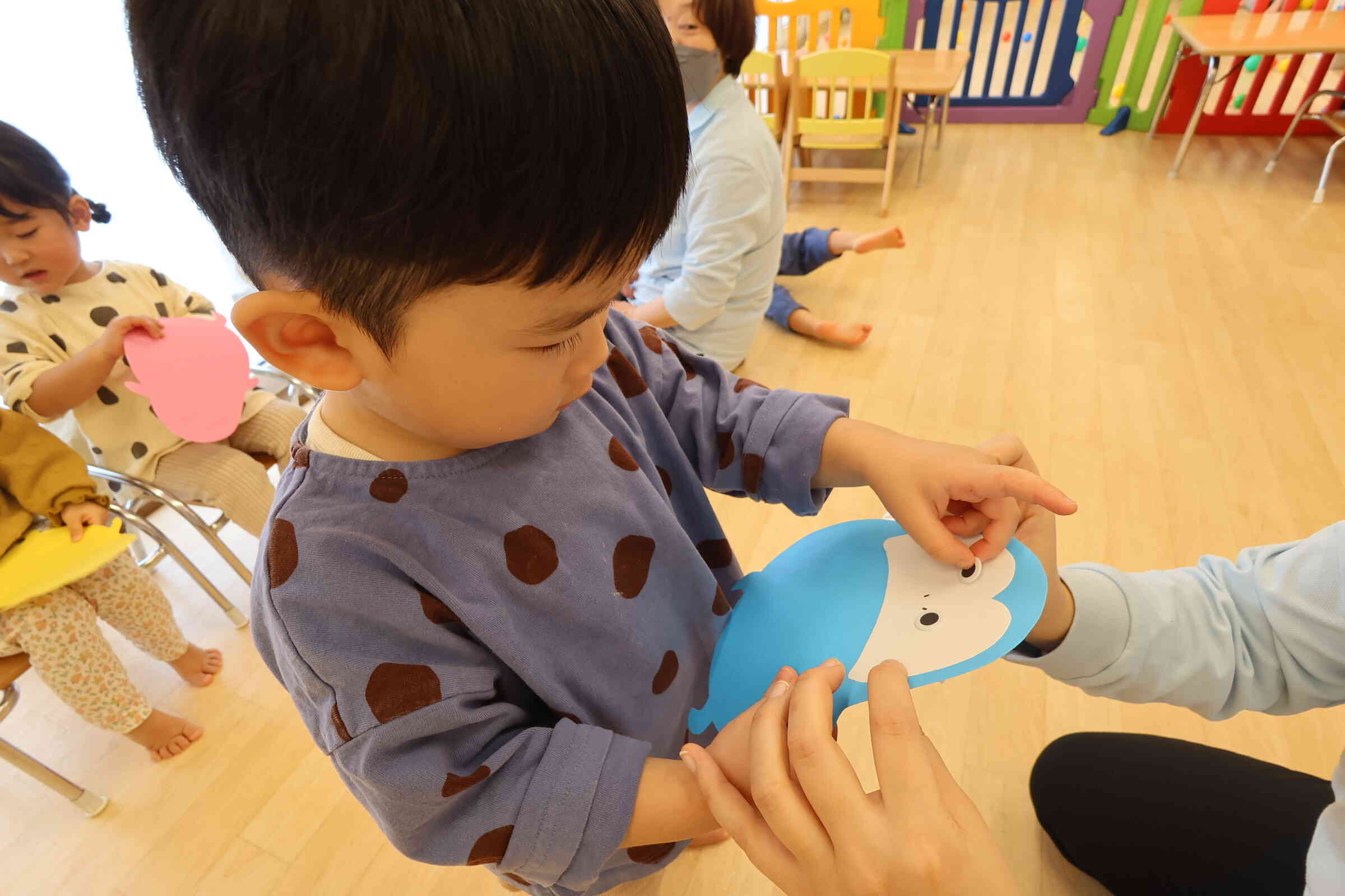 福笑いをしたよ