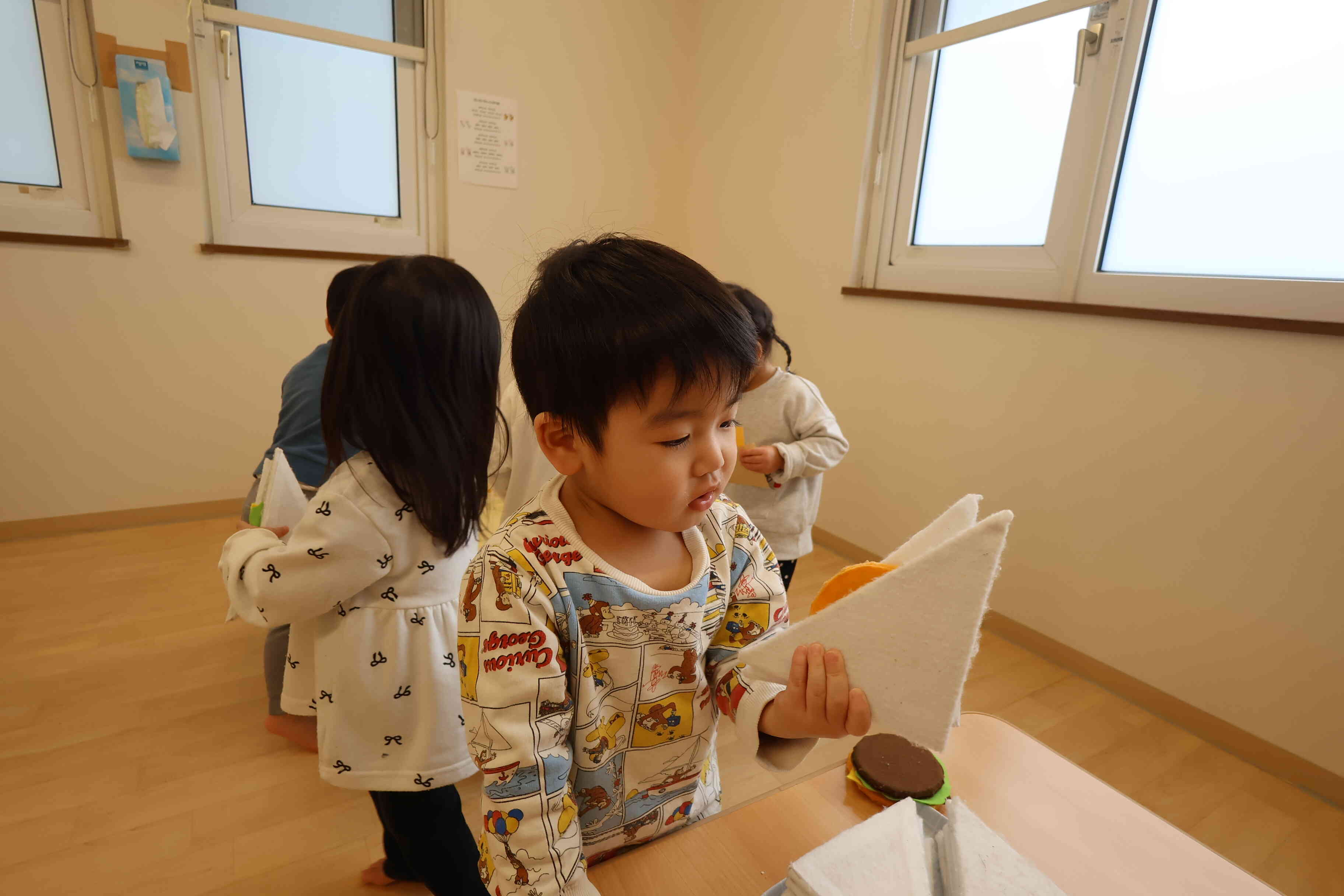 「どれにしようかな～？」