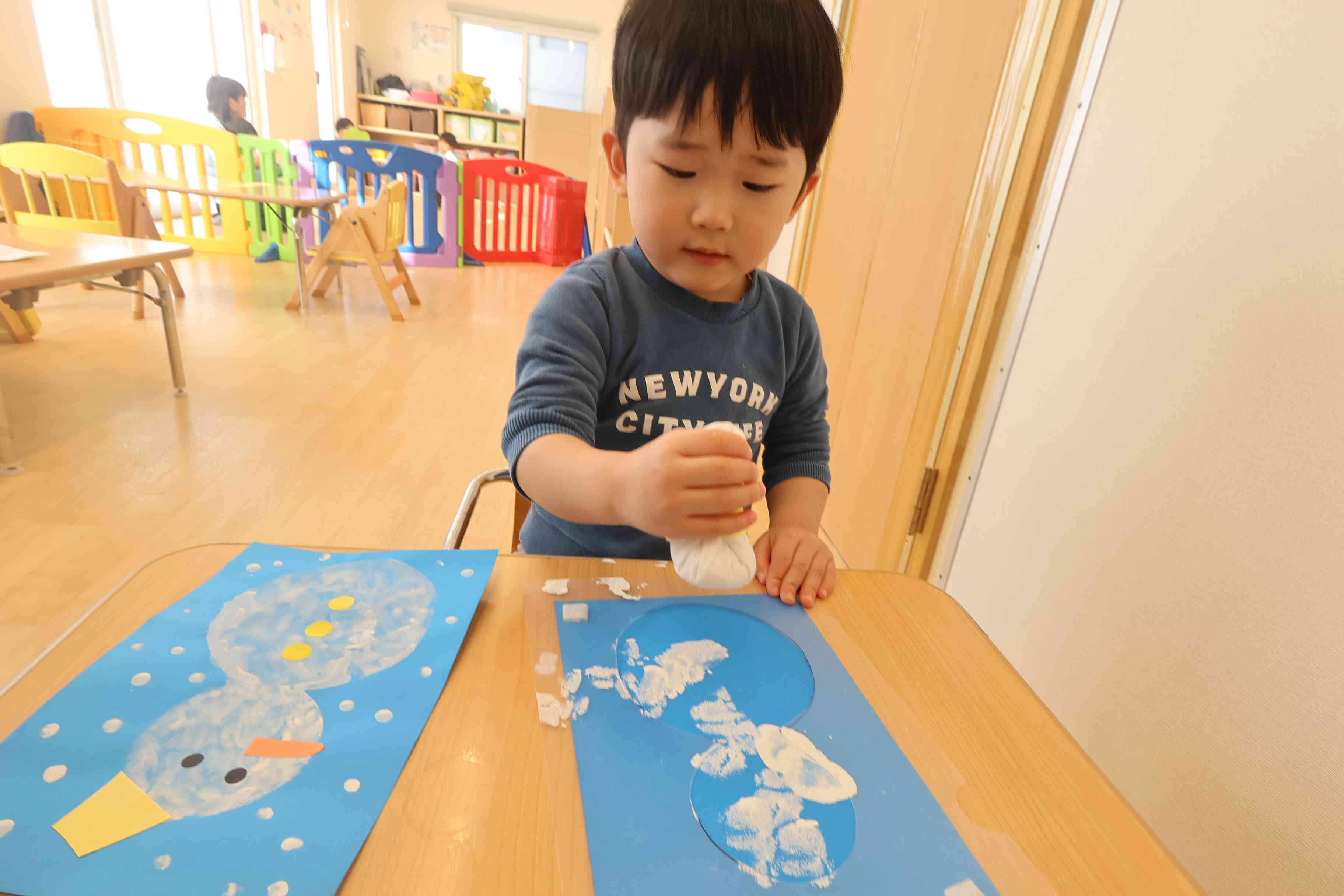 絵の具ってたのしいなあ！