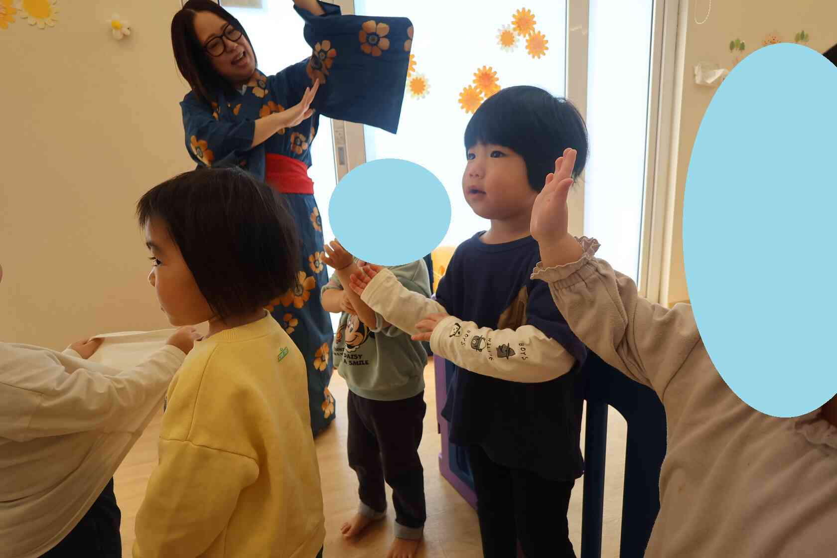 「もったいないばあさん音頭、たのしかったね」